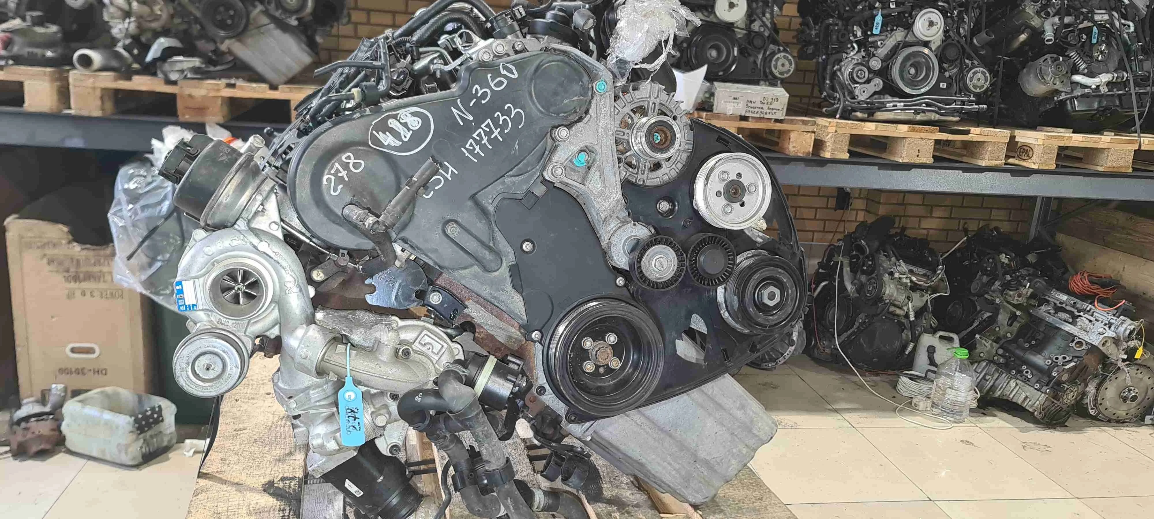 Двигатель Volkswagen I (2010—2016) 03L100091L; CSH CSH