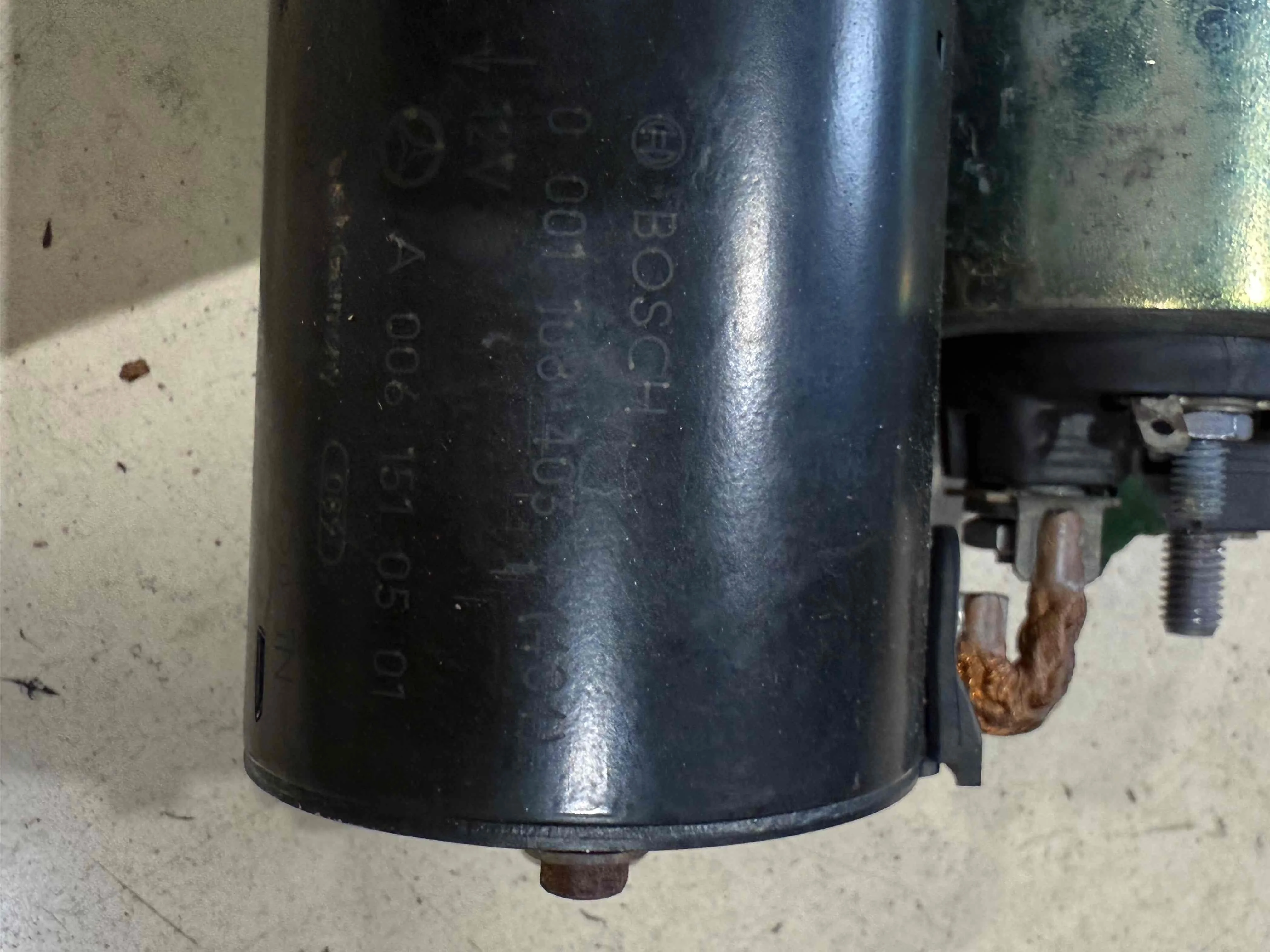 Стартер Mercedes-Benz W166 (2011—2015) A0061510501
 272967