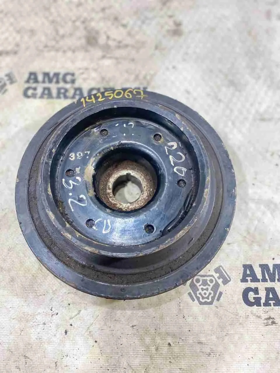 Шкив коленвала Mercedes-Benz W220 рестайлинг (2002—2005) A6480300203