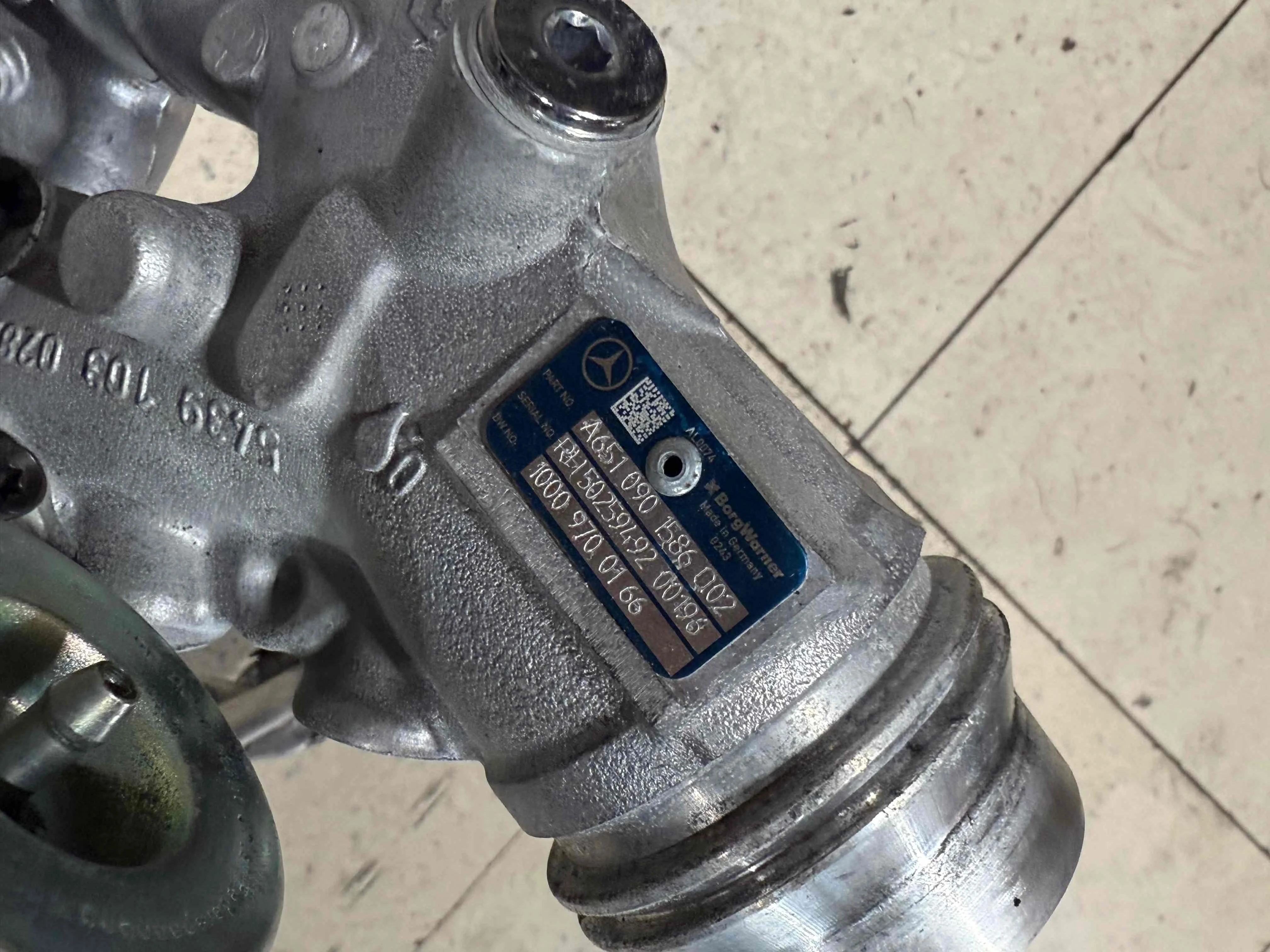 Турбина Mercedes-Benz W205/S205/C205/A205 (2014—2018) A6510901586
 651