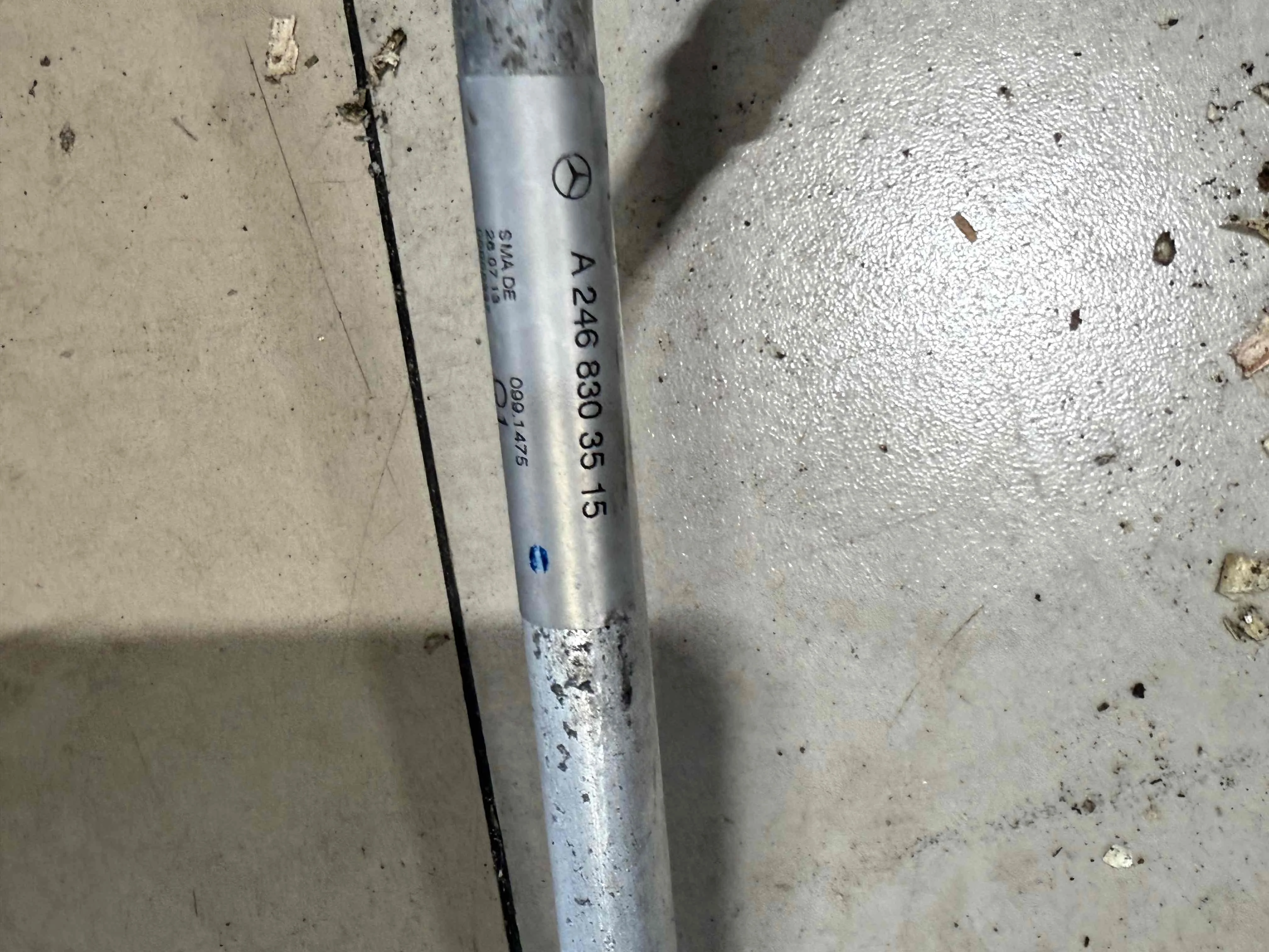 Трубка кондиционера Mercedes-Benz W169 рестайлинг (2008—2012) A2468303515
 270920