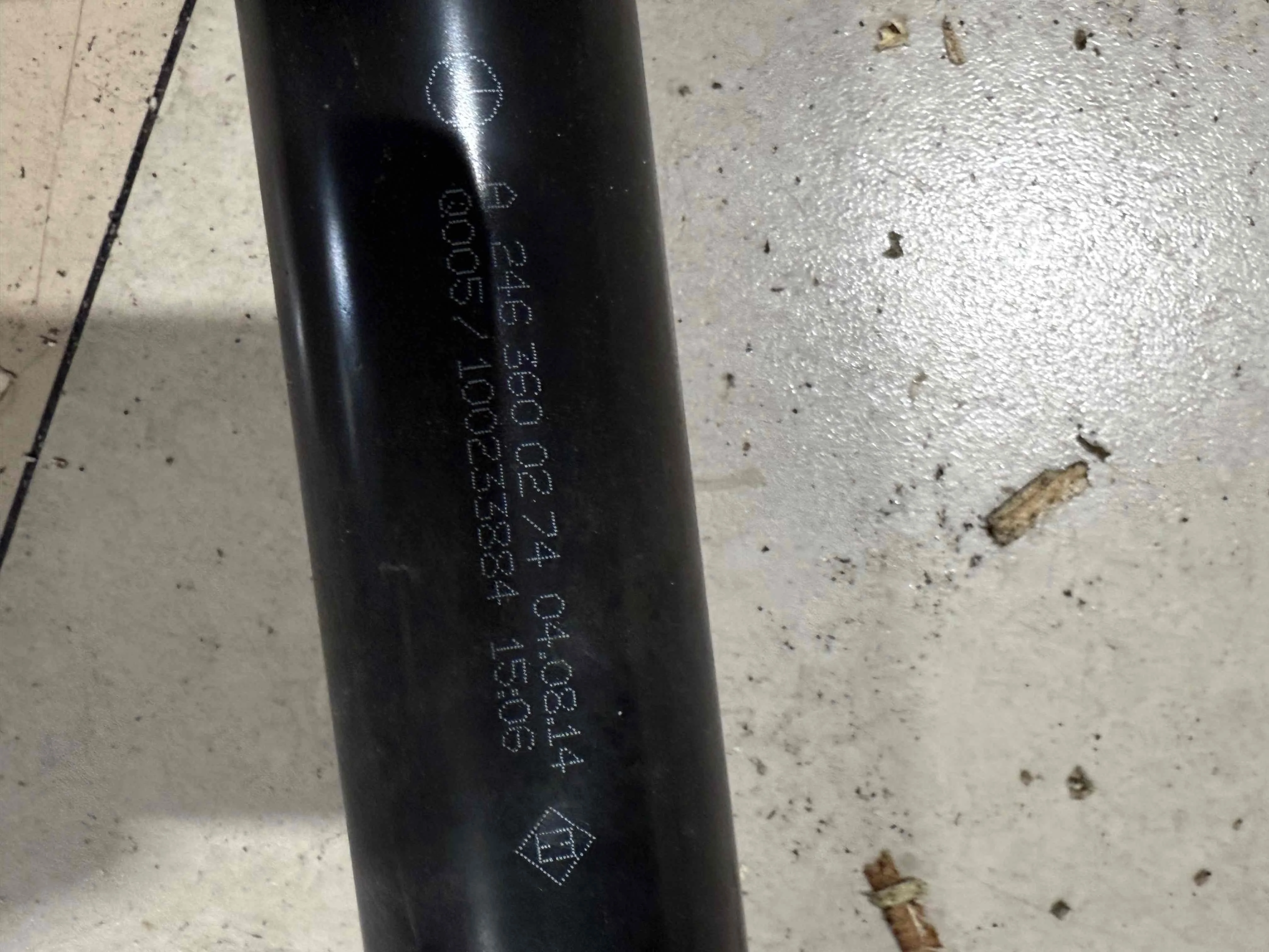 Полуось (приводной вал, ШРУС) Mercedes-Benz W246 рестайлинг (2014—2018) A2463600274
 270920