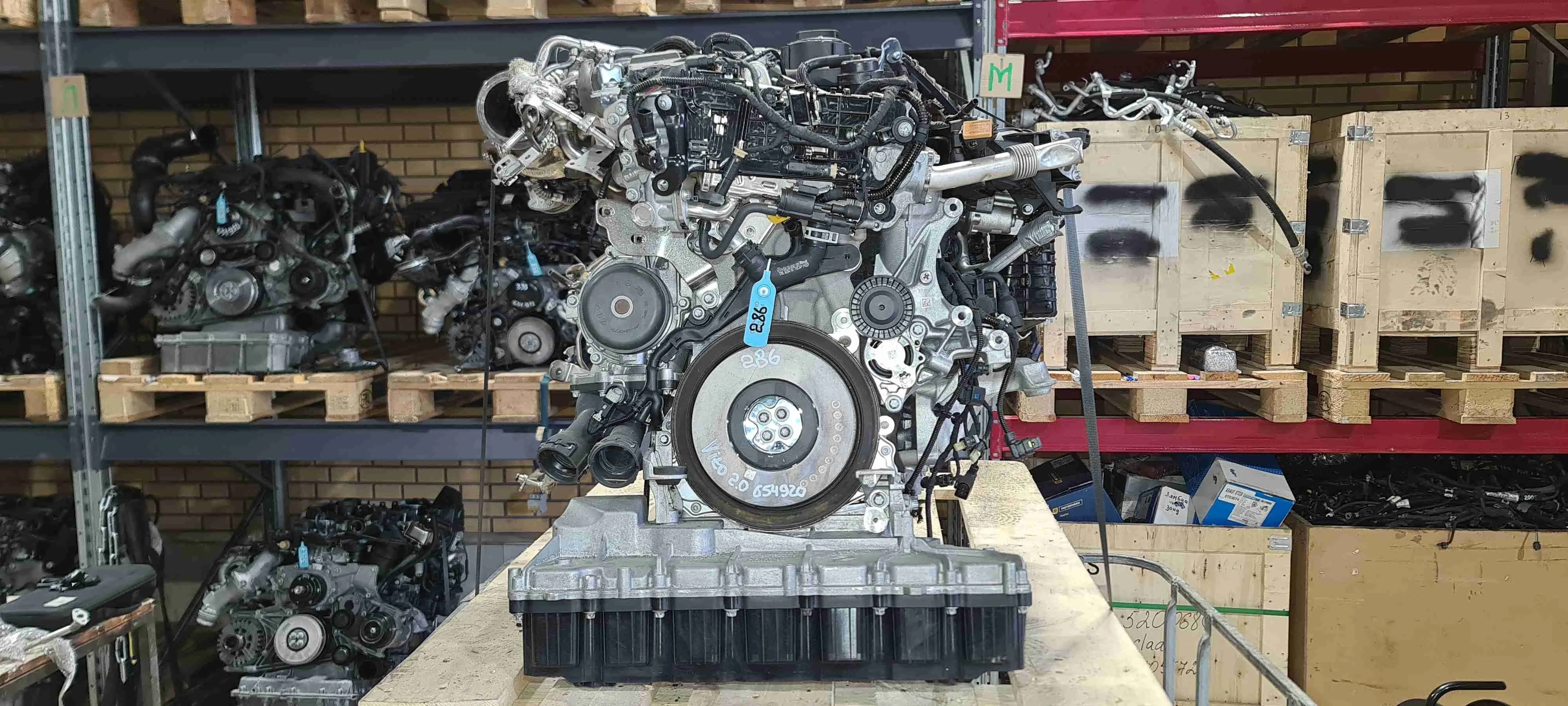 Двигатель Mercedes-Benz W447 (2014—2023) 654920 654920