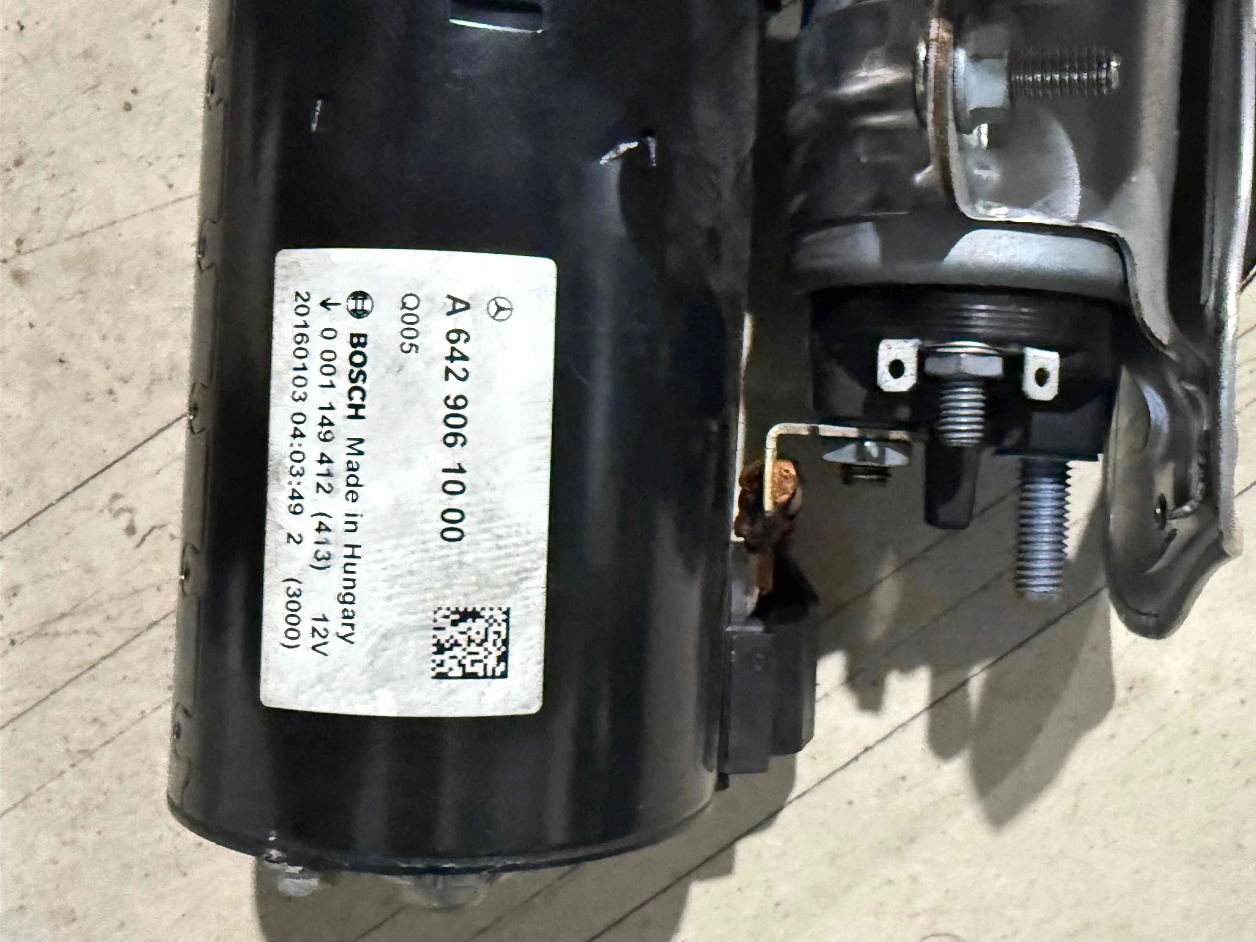 Стартер Mercedes-Benz X166 (2015—2019) A6429061000
 642826