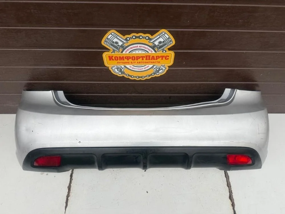 Бампер задний Kia Rio II рестайлинг (2009—2011)