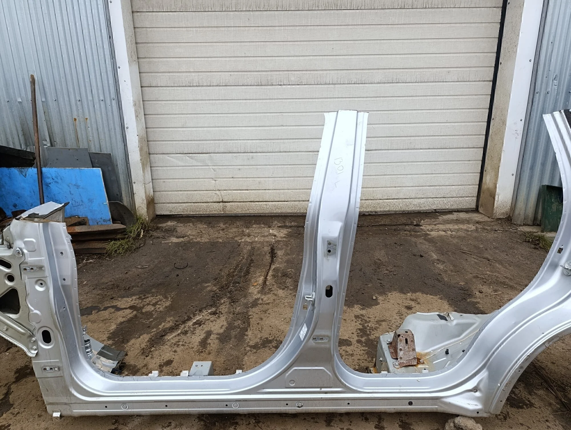 Порог со стойкой левый Outlander (GF) 2012>