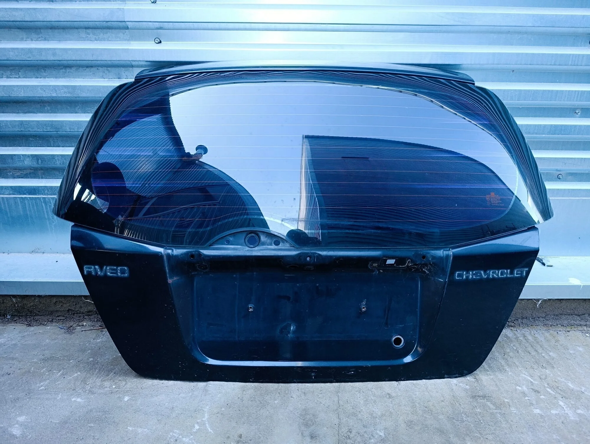 Дверь багажника со стеклом Aveo (T250) 2005-2011