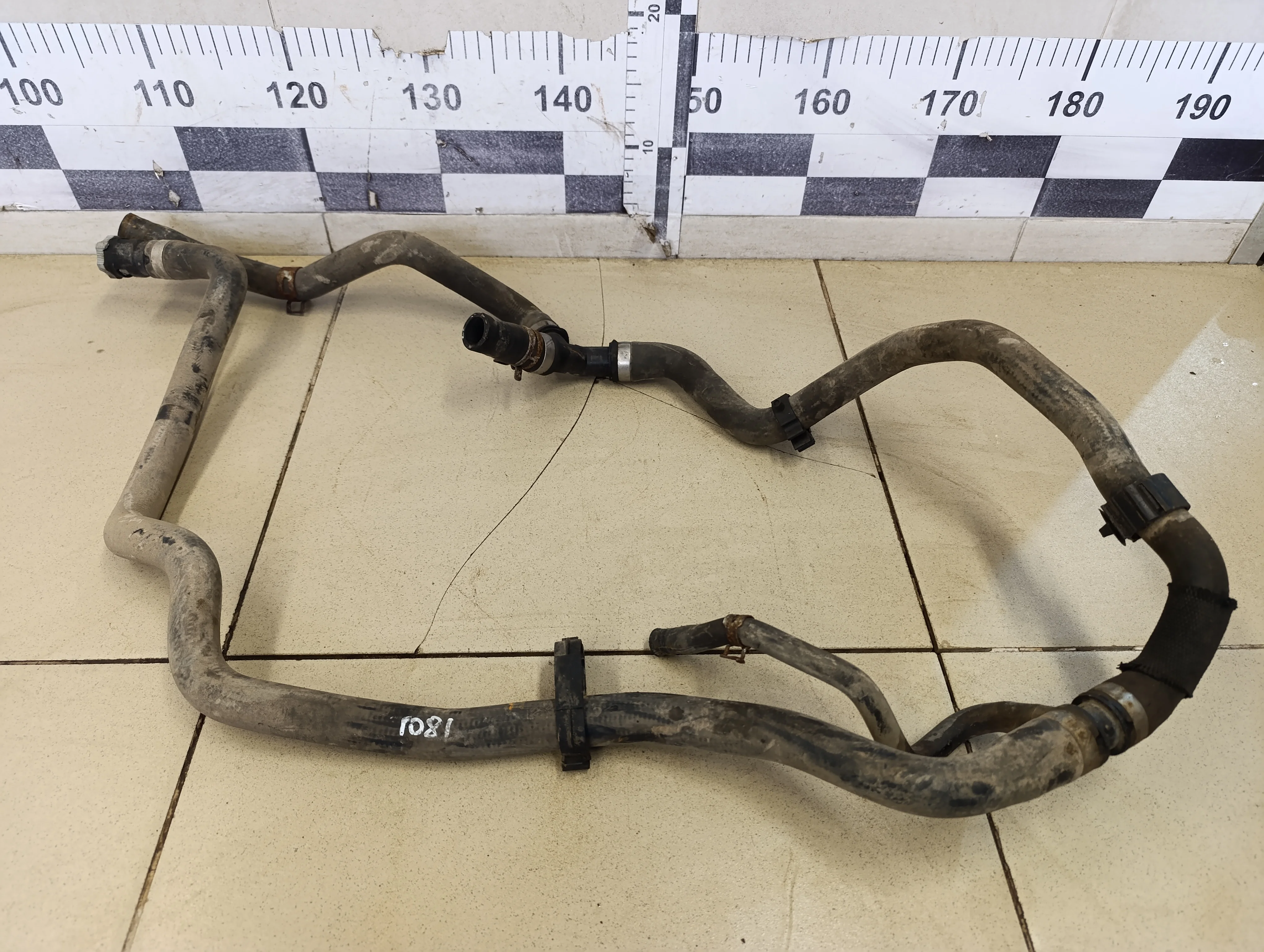 Патрубок отопителя Focus II 2005-2008