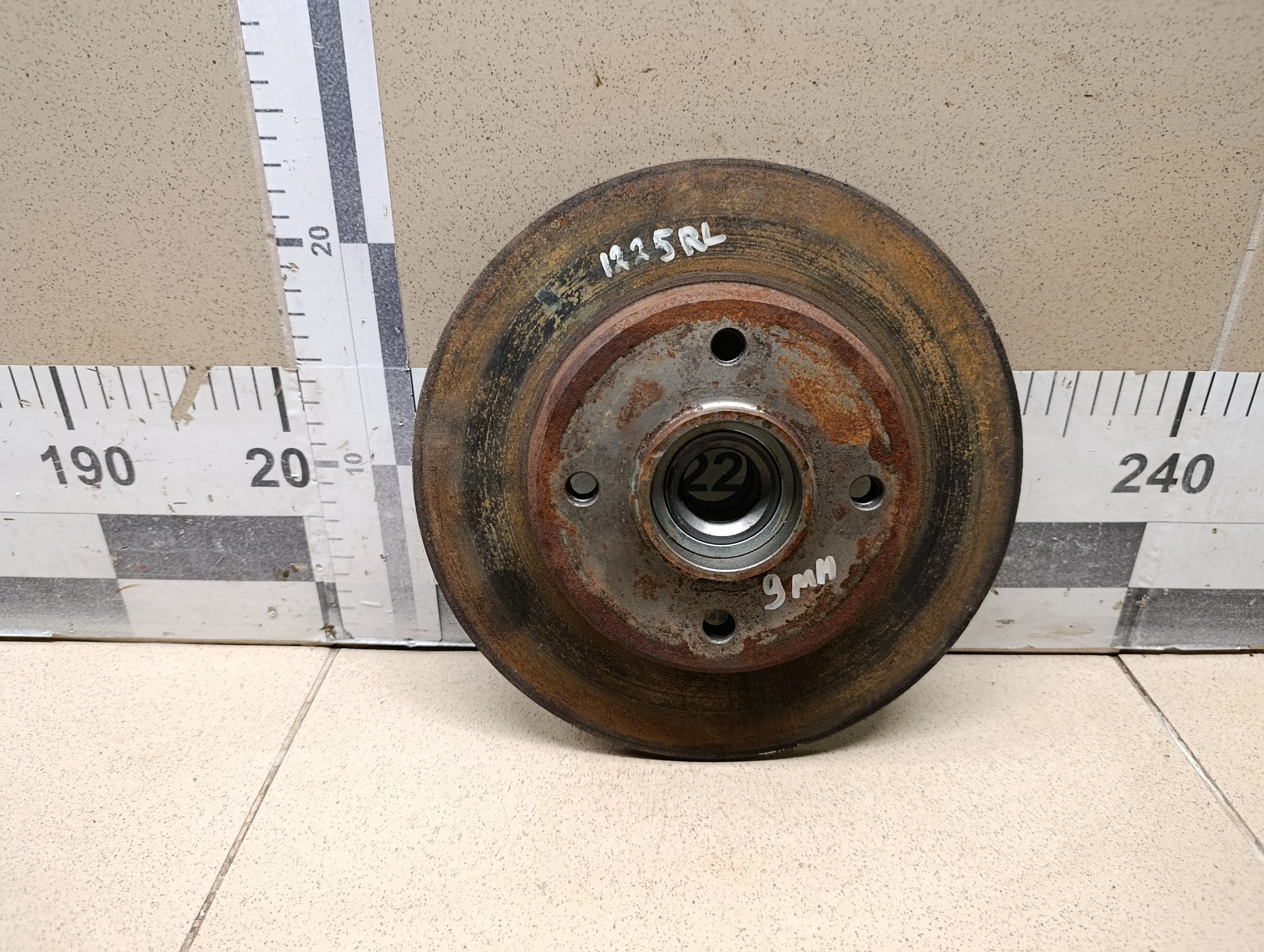 Диск тормозной задний C4 2005-2011