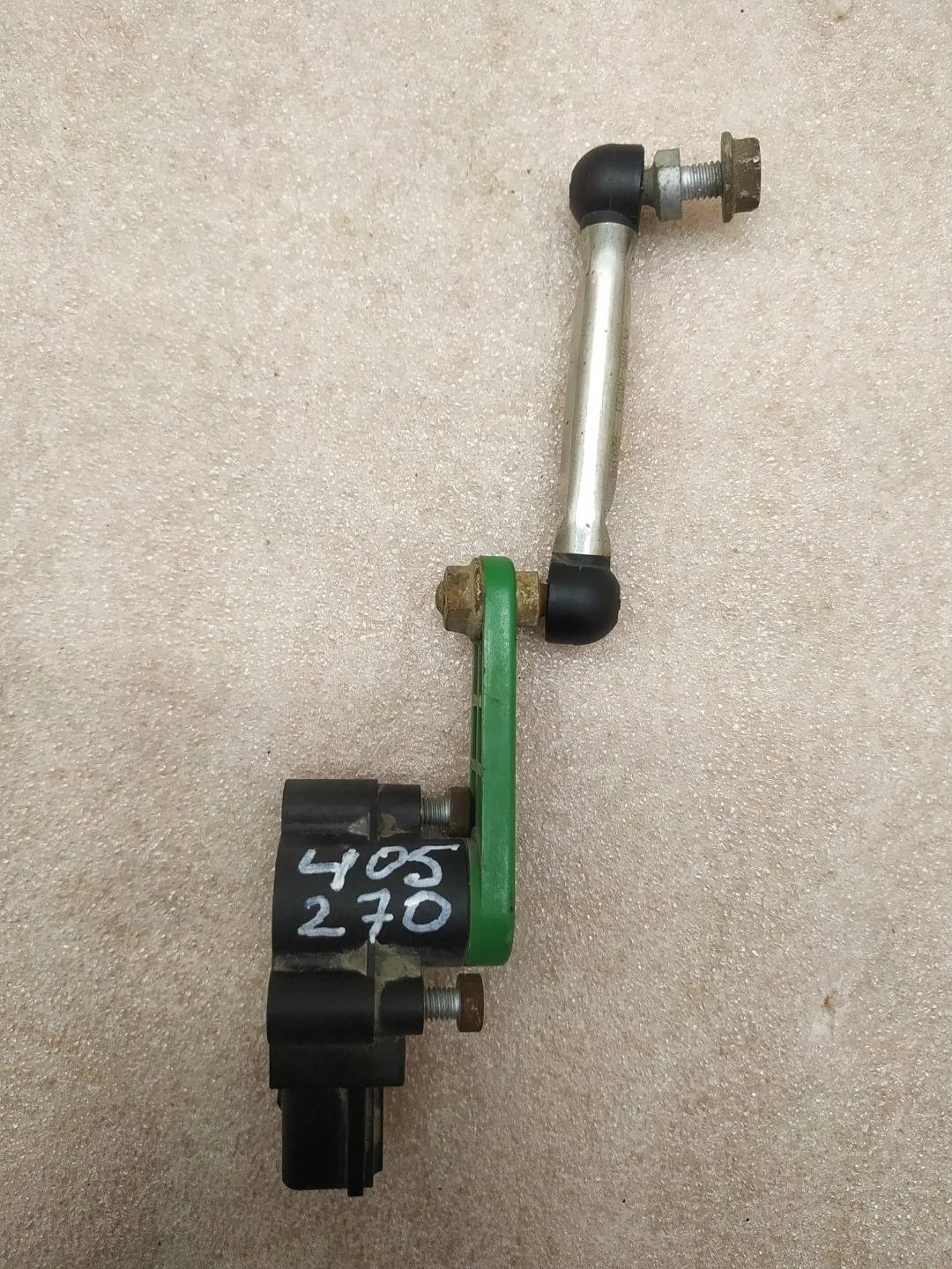 датчик дорожного просвета задний Volkswagen Touareg 2 7P6 2011