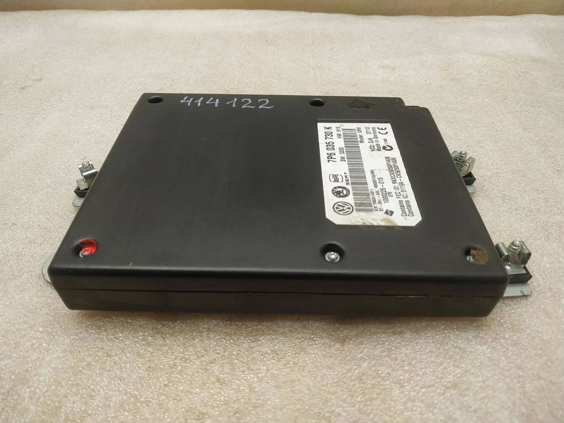 Блок громкой связи Bluetooth Volkswagen Touareg 2 7P6 2013