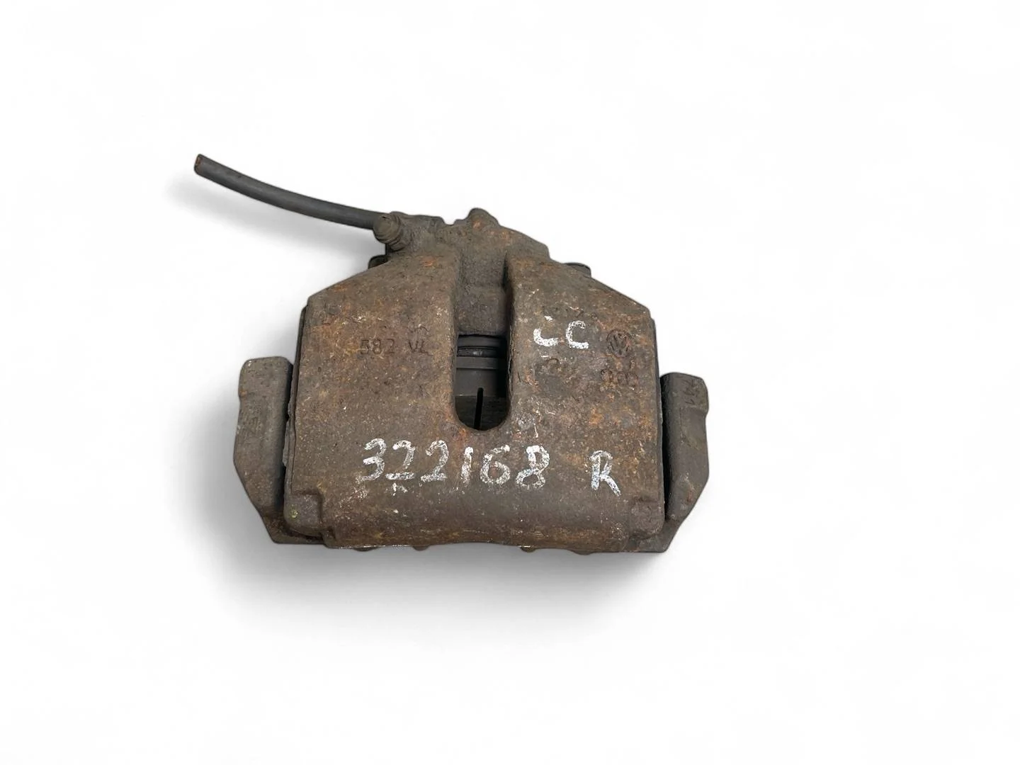 суппорт тормозной передний правый Volkswagen Caddy 3