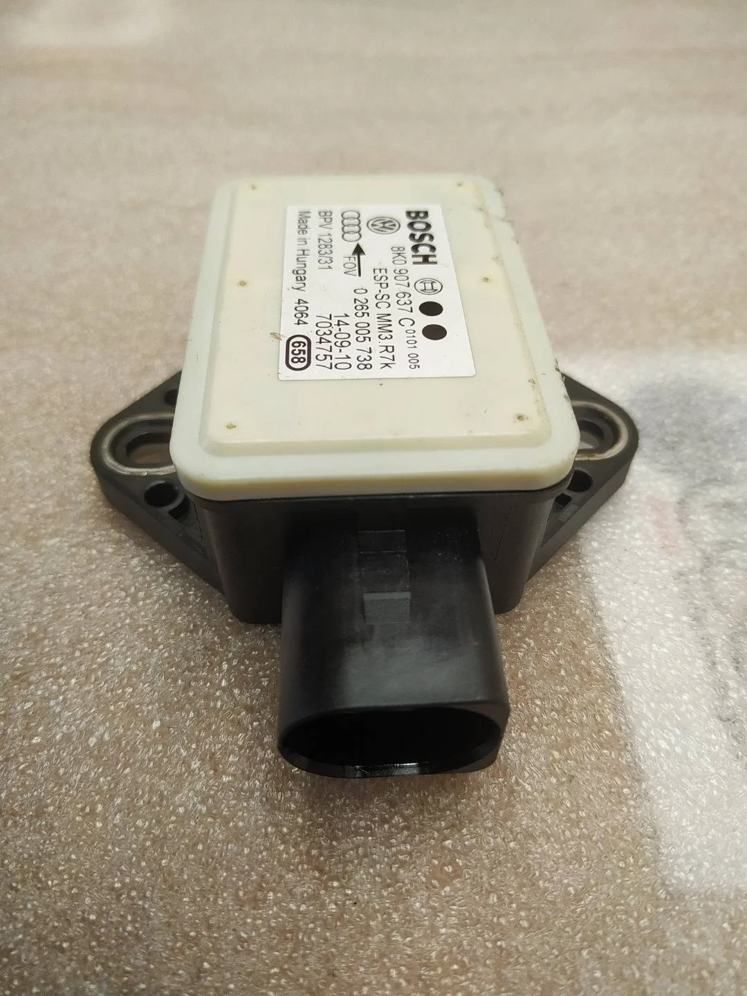 датчик ускорения Audi A5 8T 8T 2010