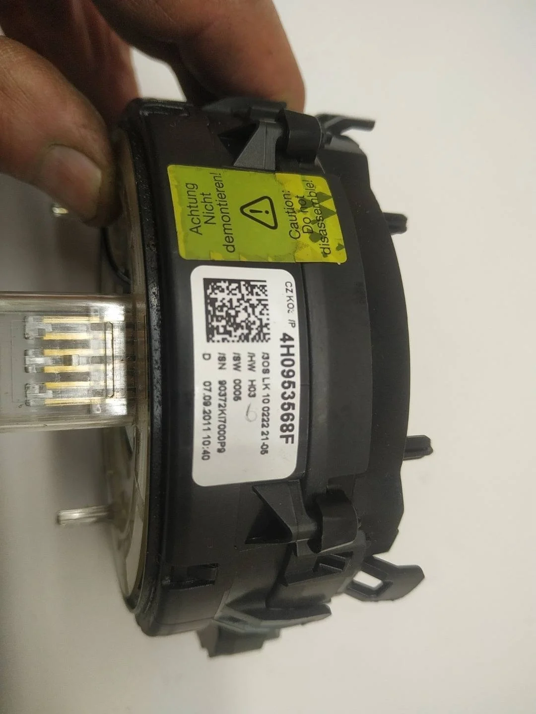 Лента подрулевая Volkswagen Touareg 2 7P6 2012