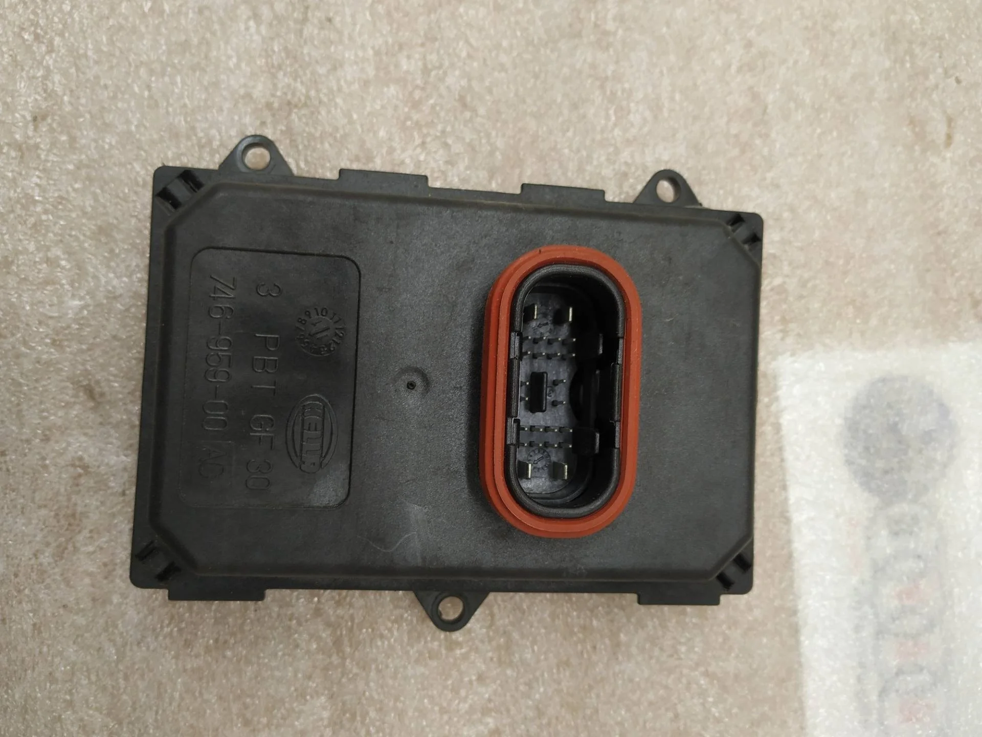 Блок управления адаптивом Volkswagen Touareg 2 7P6 2012