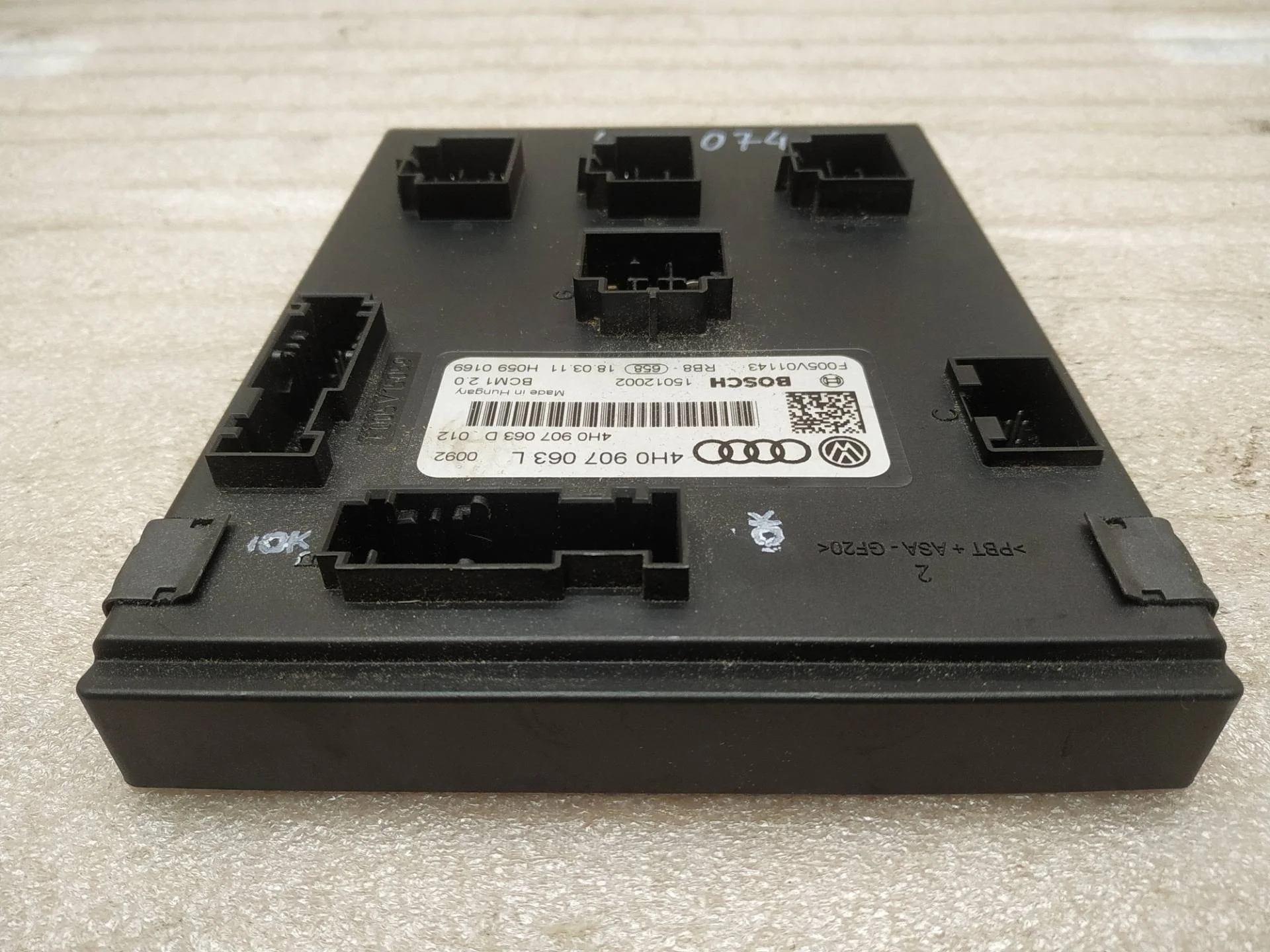 блок комфорта Volkswagen Touareg 2 7P6 2011