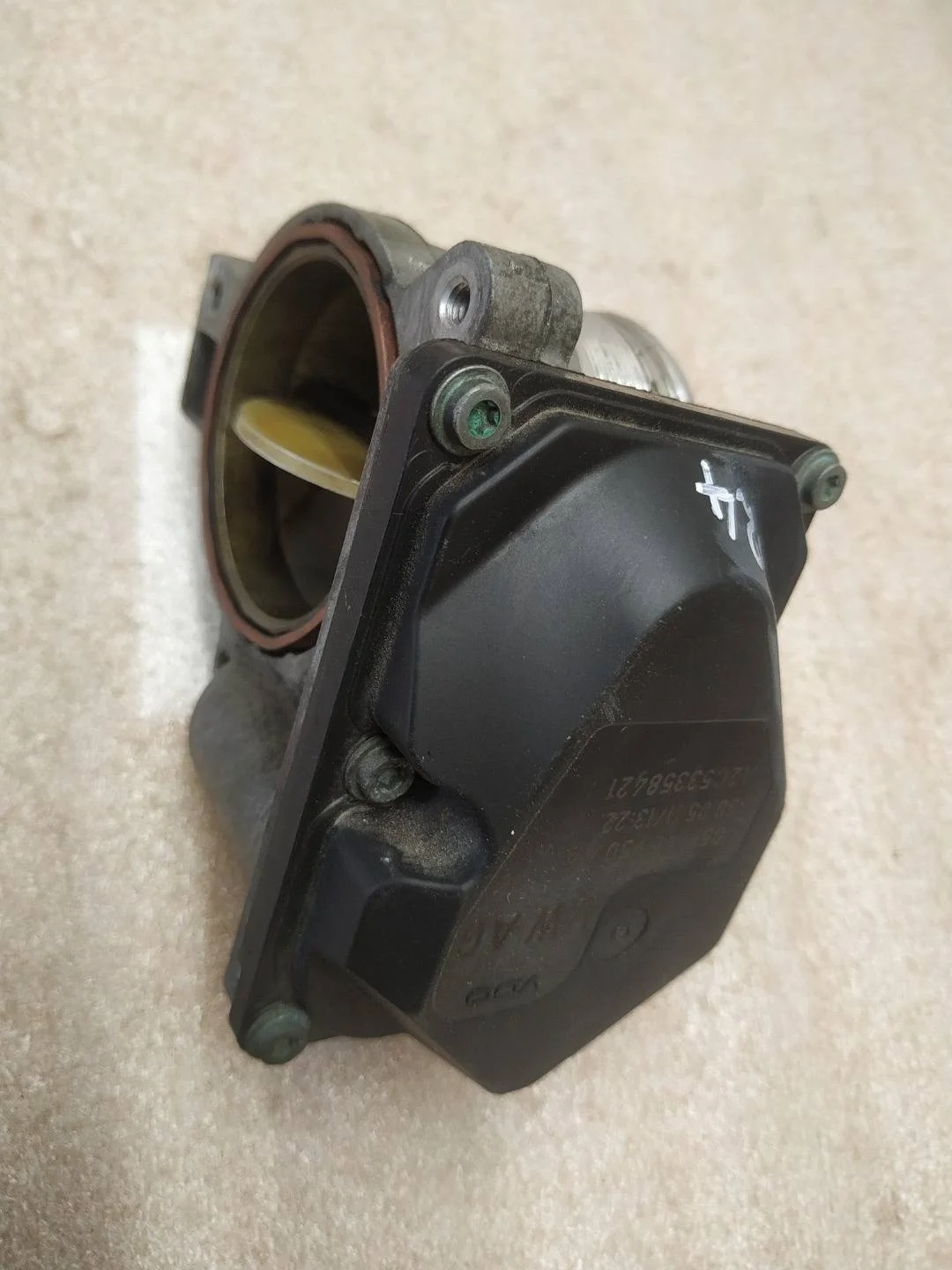 дроссельная заслонка Volkswagen Touareg 2 7P6 2011