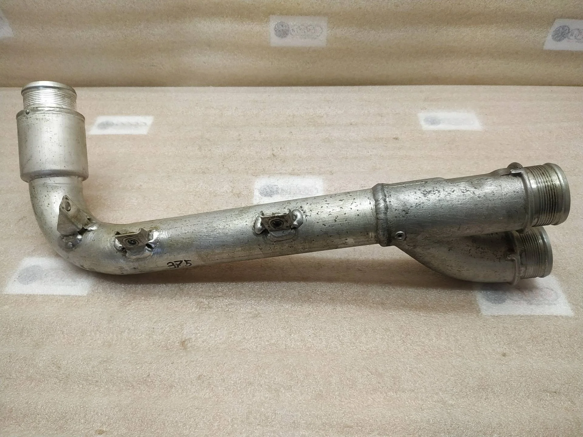 патрубок интеркулера Volkswagen Touareg 2 7P6 2013