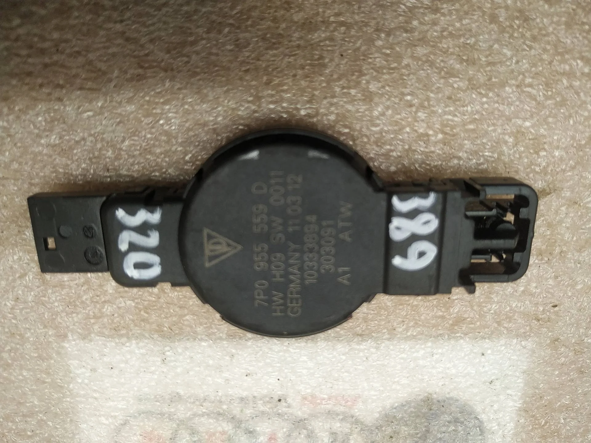 датчик дождя Volkswagen Touareg 2 7P6 2012