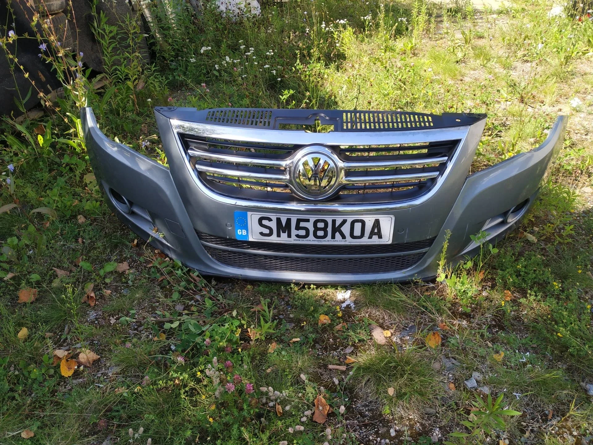 бампер передний Volkswagen Tiguan