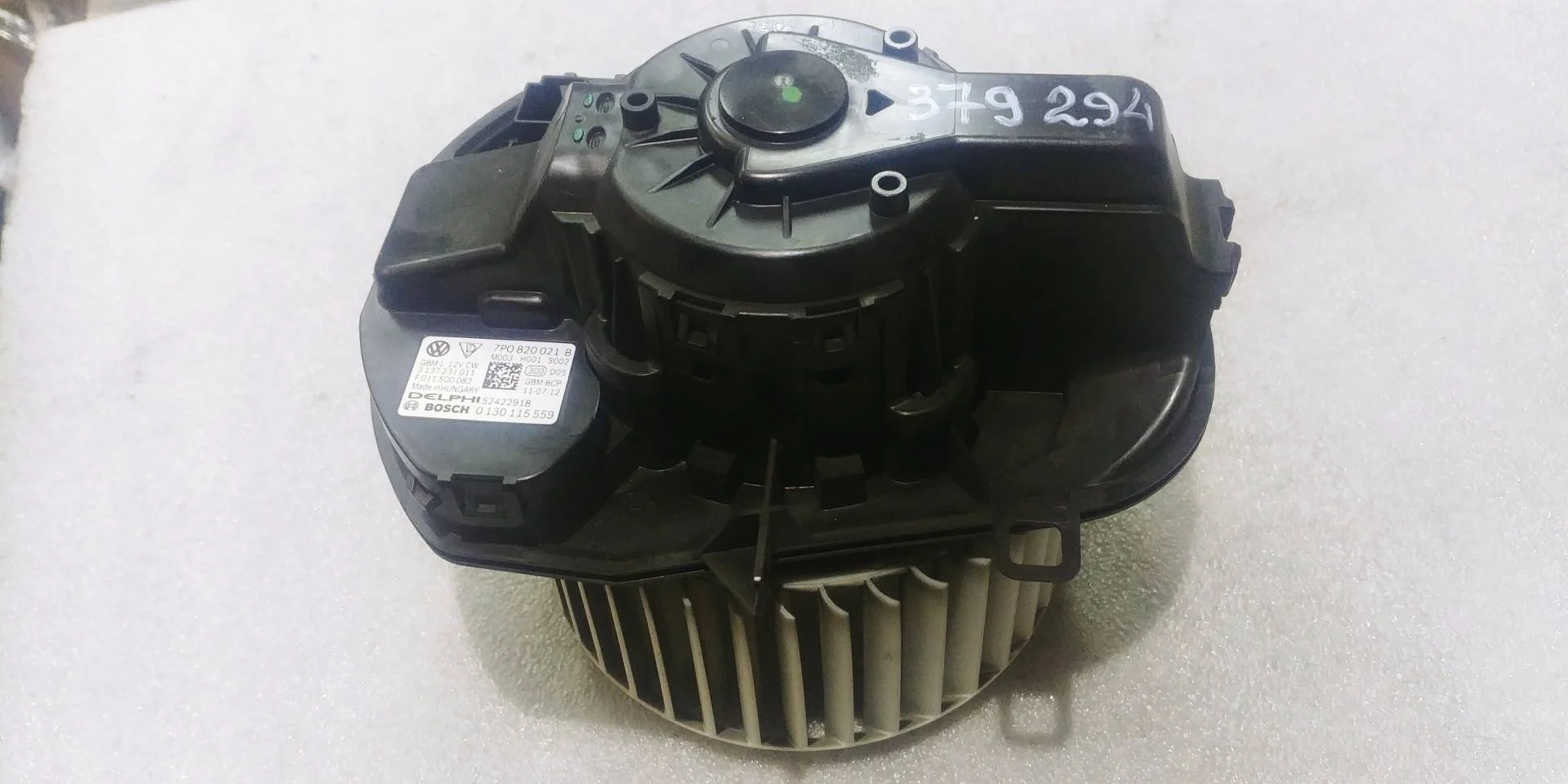 моторчик печки Volkswagen Touareg 2 7P6 2011