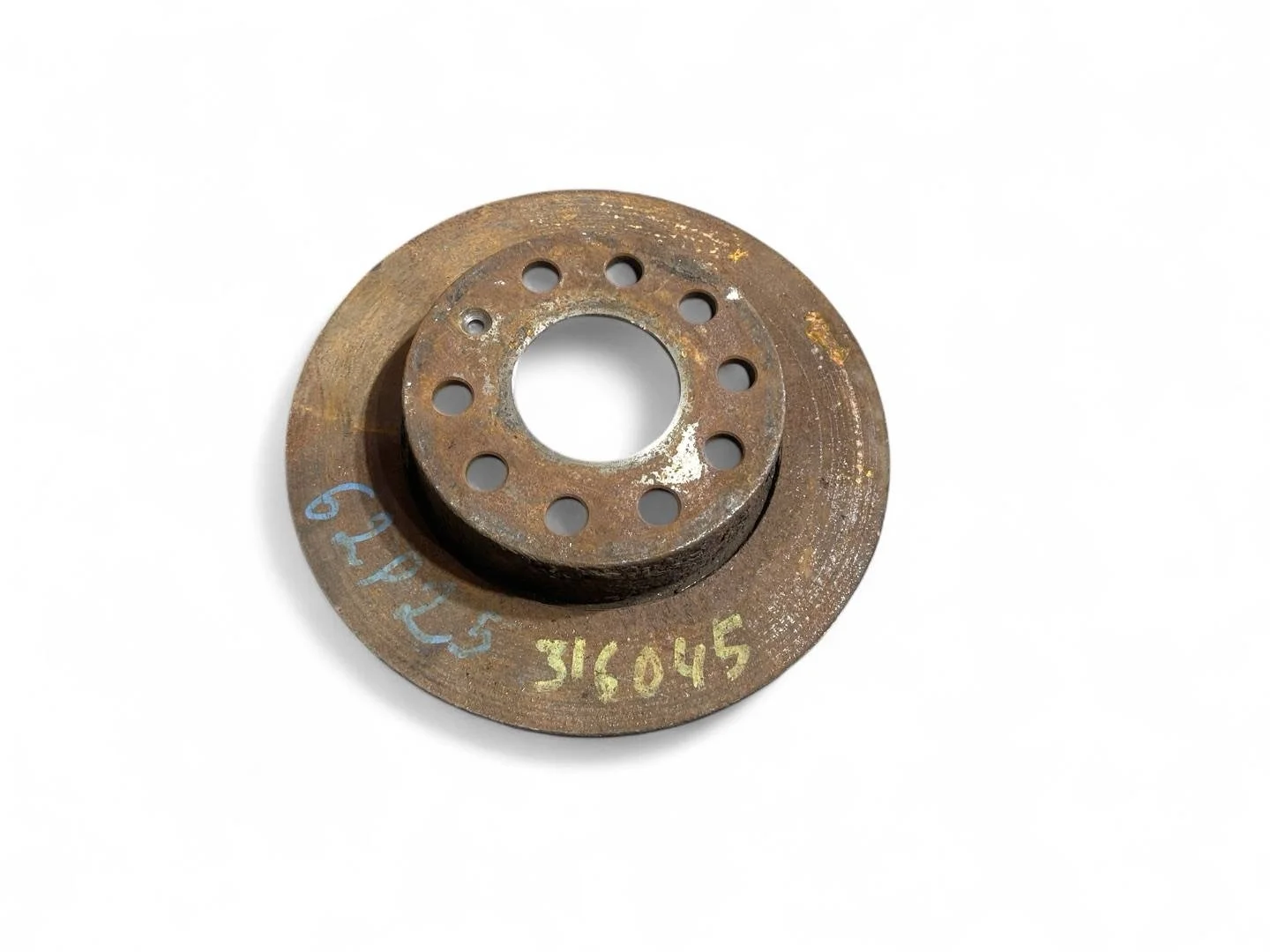 диск тормозной задний Volkswagen Caddy 3