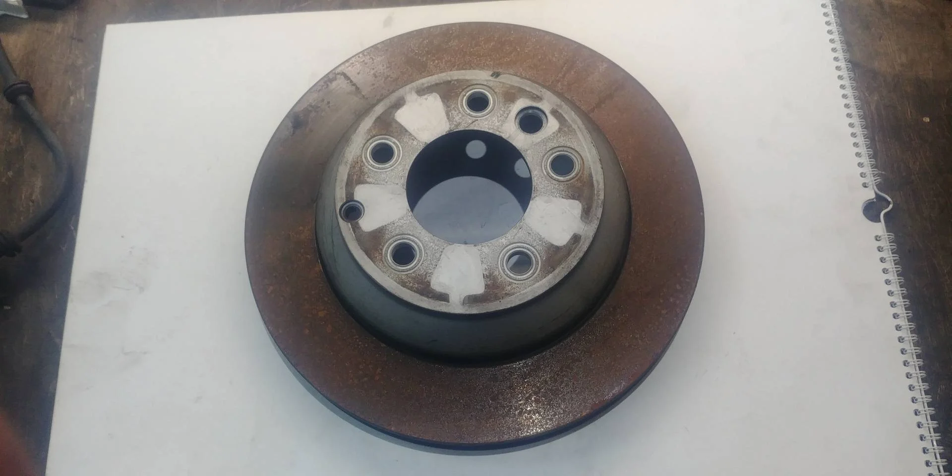 диск тормозной задний Volkswagen Touareg 2  2013