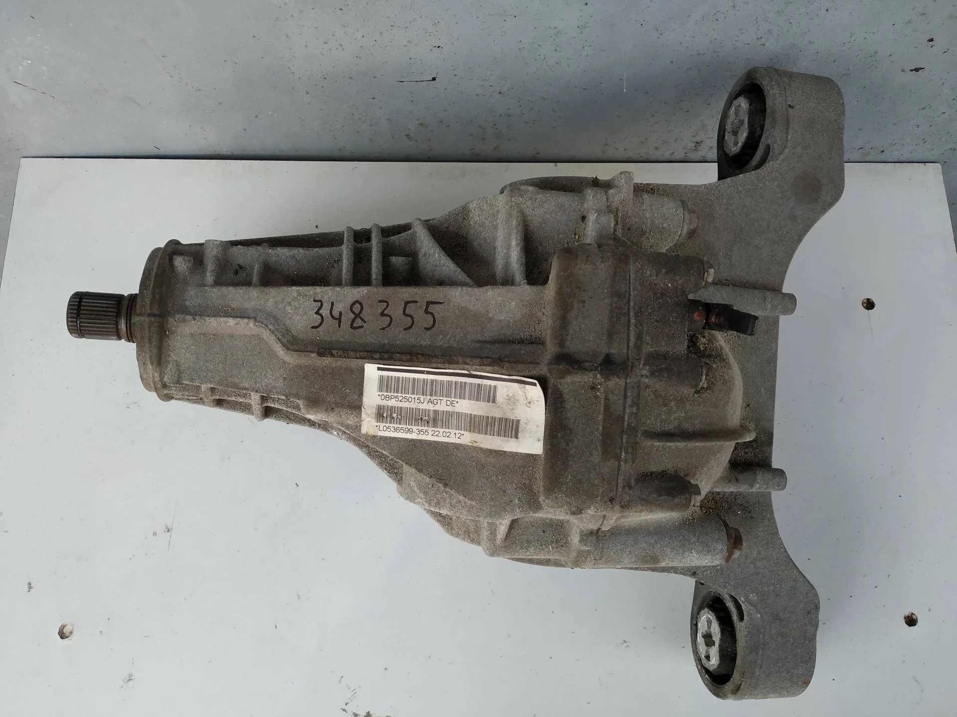 редуктор заднего моста Volkswagen Touareg 2  2013