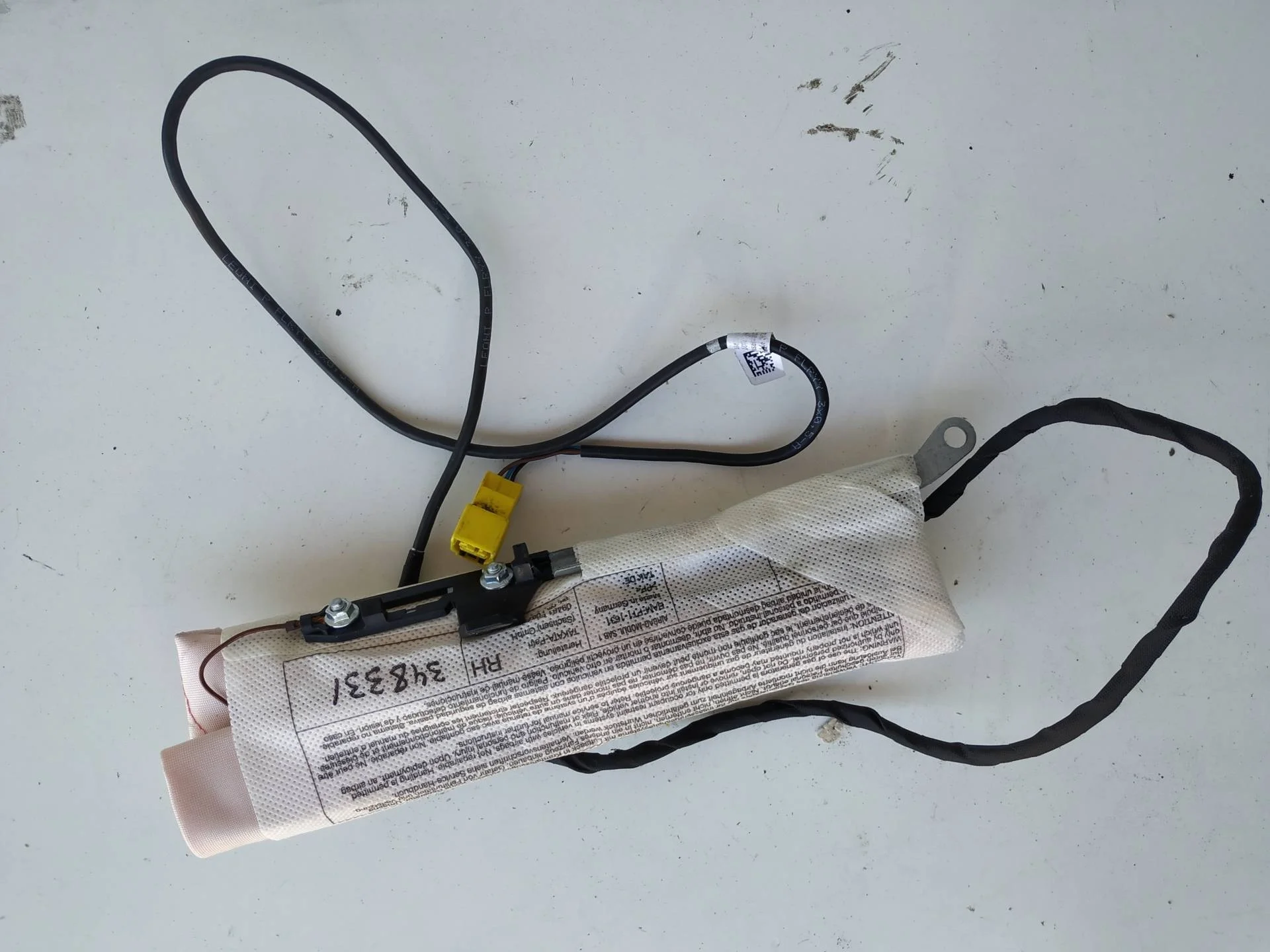 подушка безопасности (Airbag) Volkswagen Touareg 2  2013