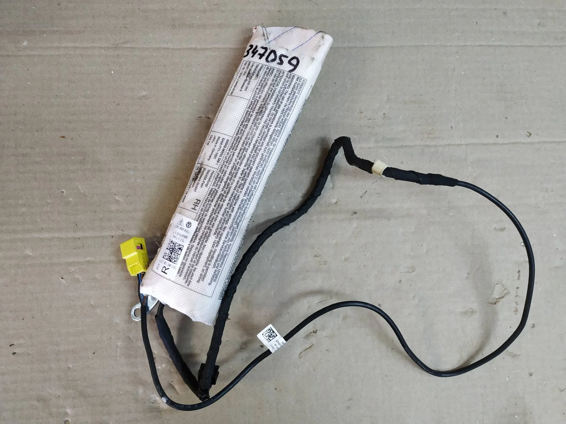 подушка безопасности (Airbag) Volkswagen Touareg 2  2013