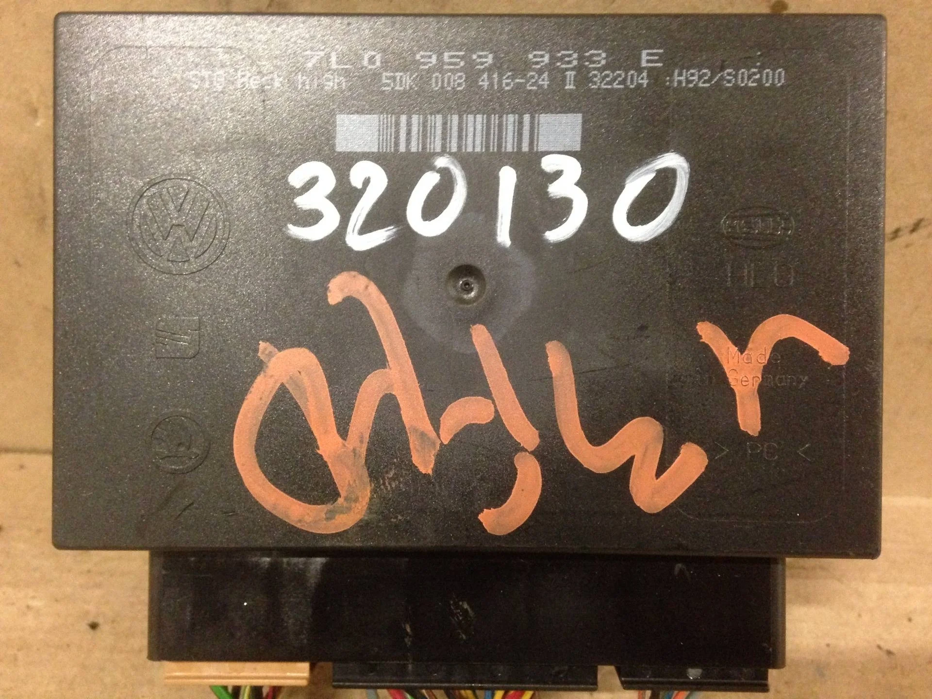 блок комфорта Volkswagen Touareg  2006