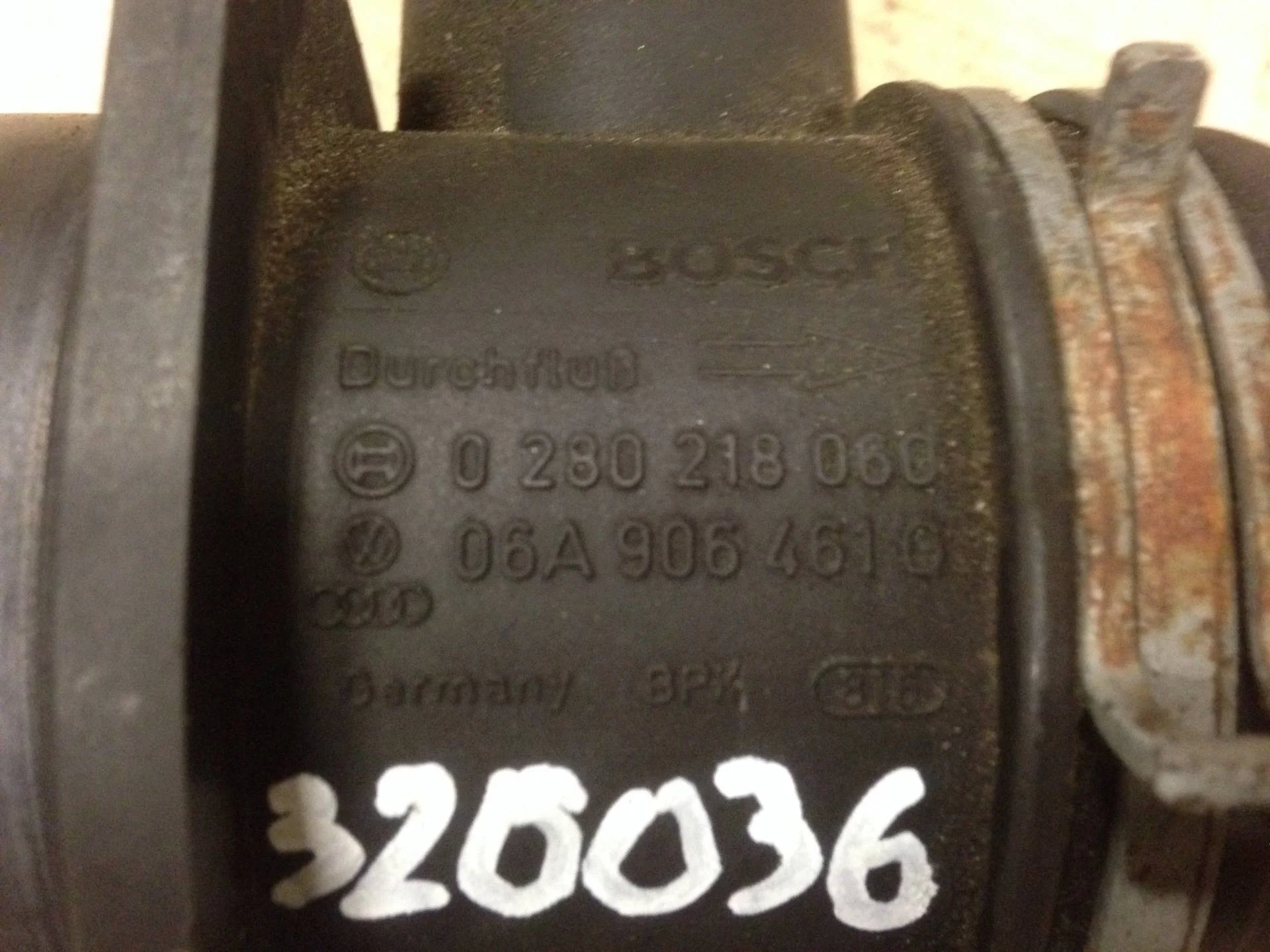 расходомер воздуха Volkswagen Touareg  2006