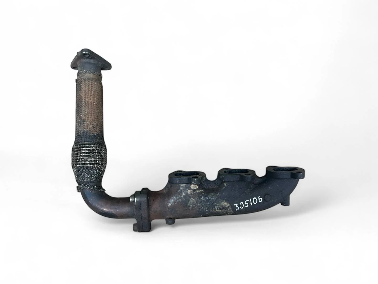 выпускной коллектор Audi Q7  2008