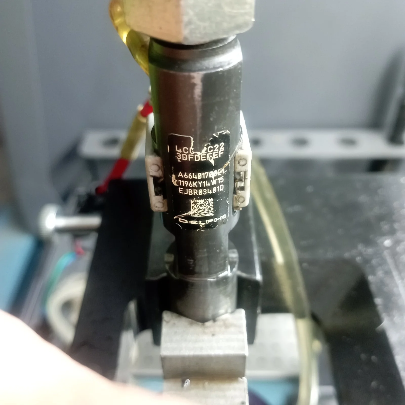 Форсунка delphi евро3 d20dt SsangYong Kyron