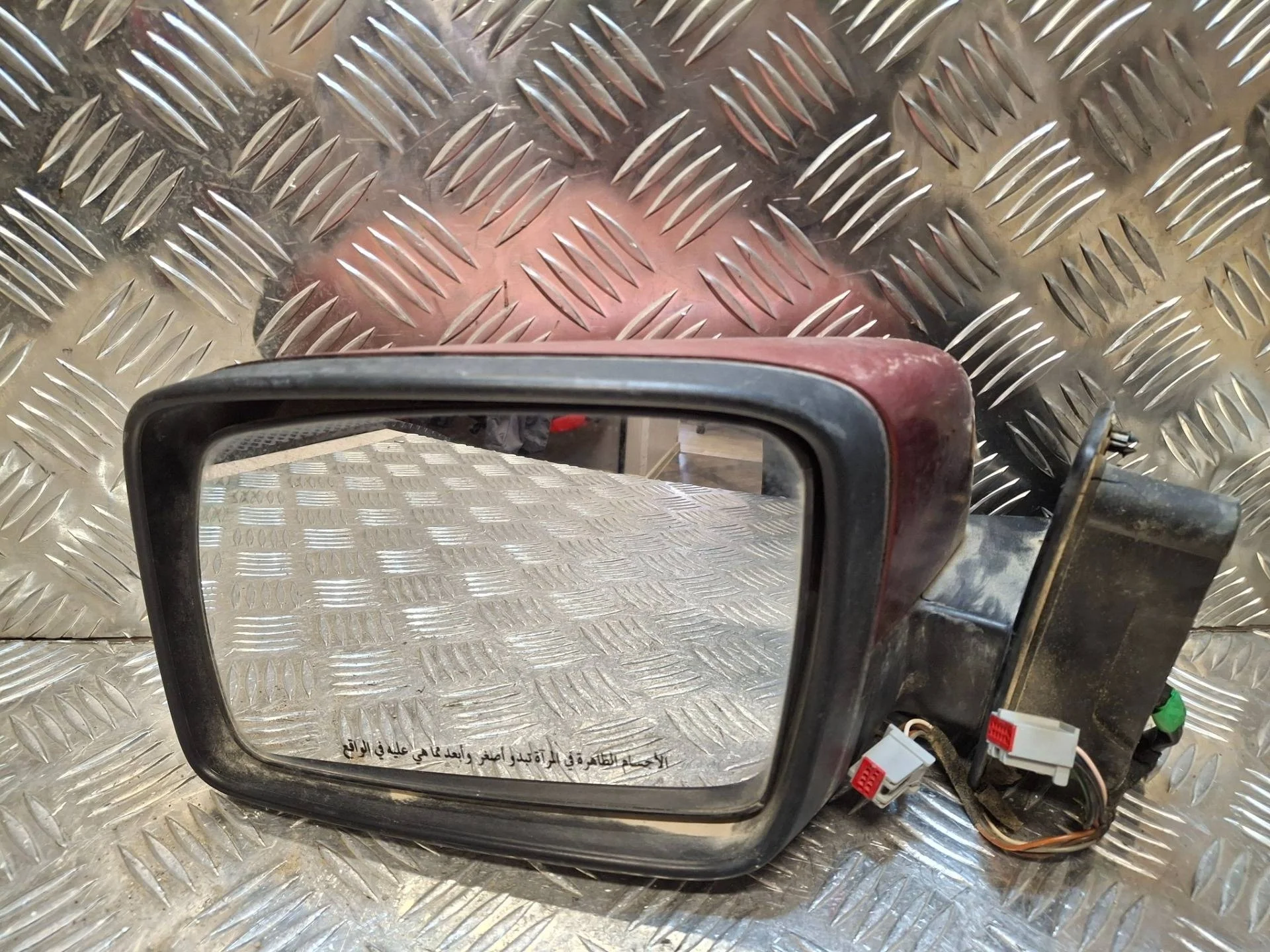 зеркало наружное левое Land Rover Discovery 3 L319  оранжевый