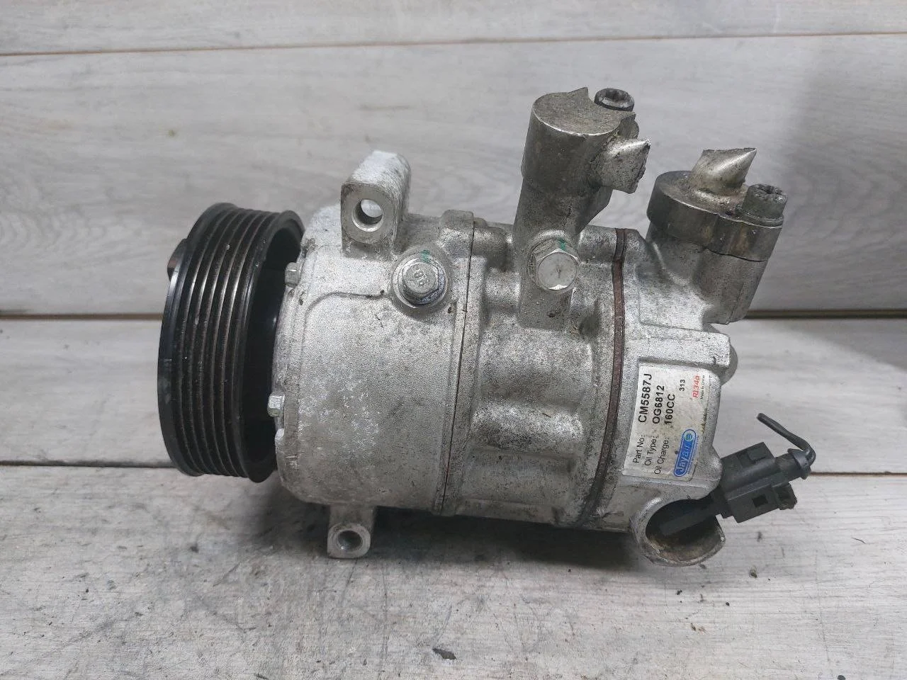 компрессор кондиционера Volkswagen Golf 6