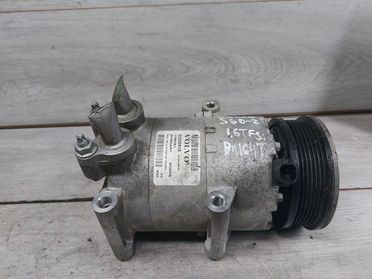 компрессор кондиционера Volvo S60 2