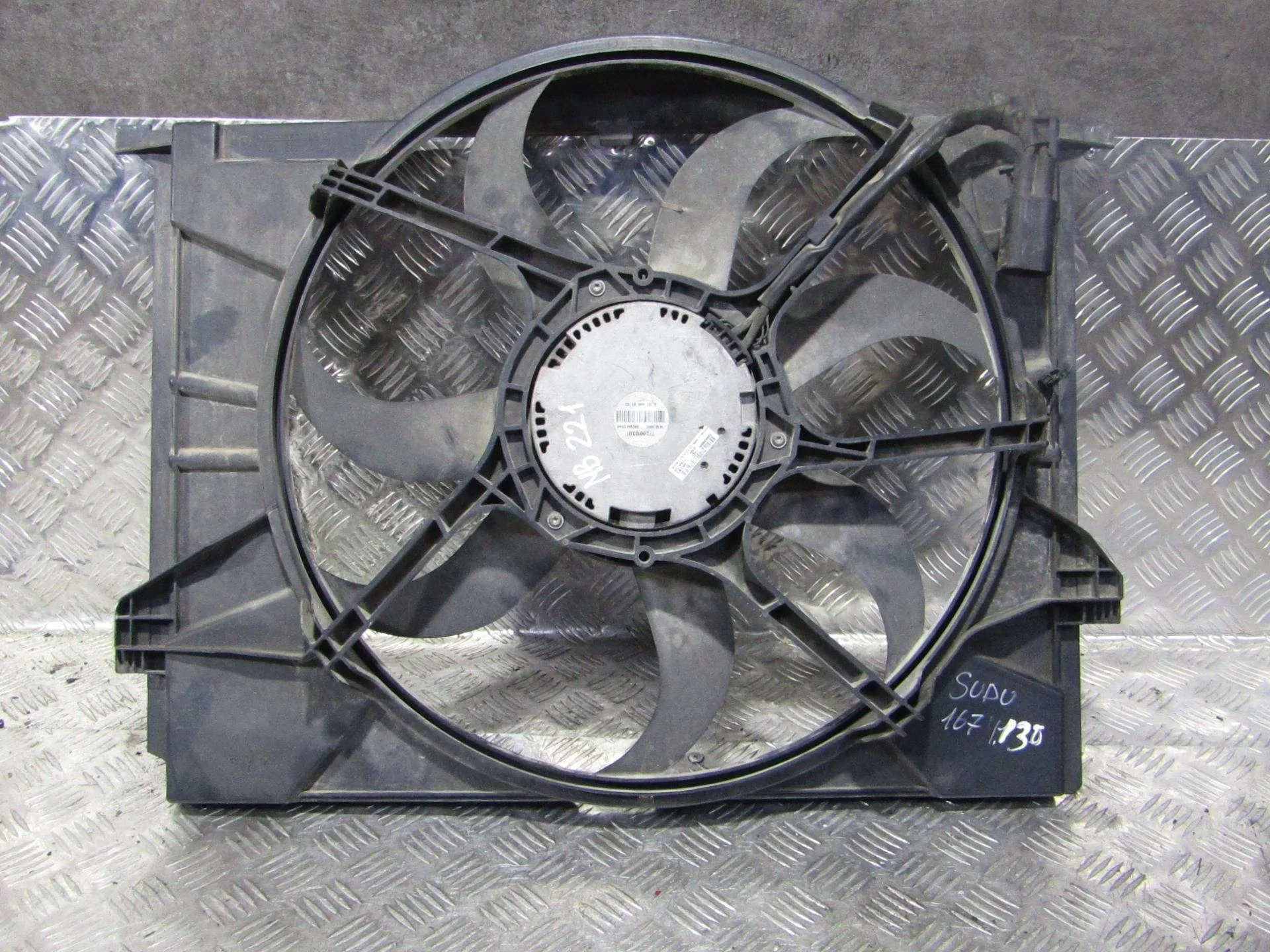 вентилятор охлаждения Mercedes-Benz S W221