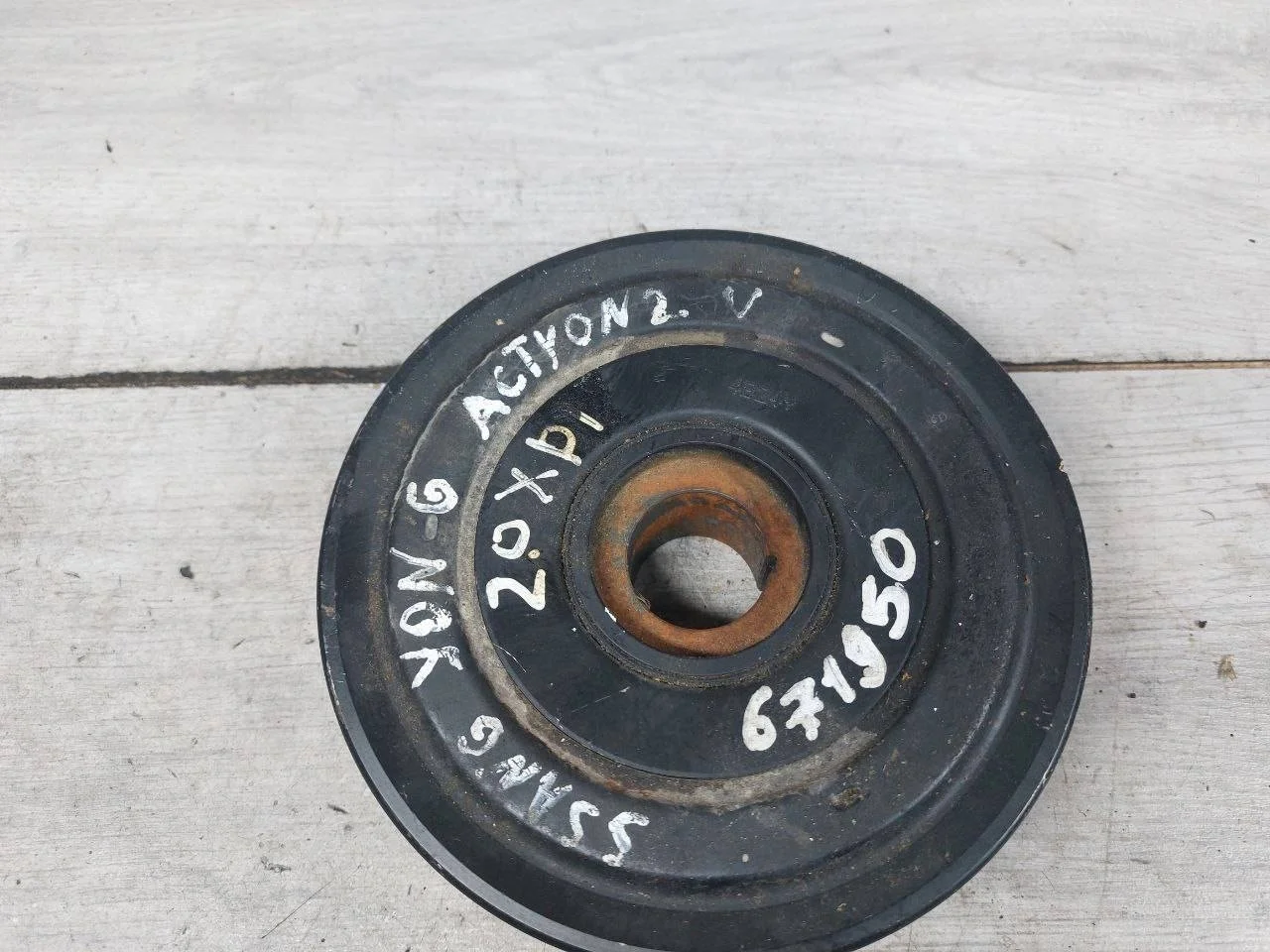 шкив коленвала SsangYong Actyon 2