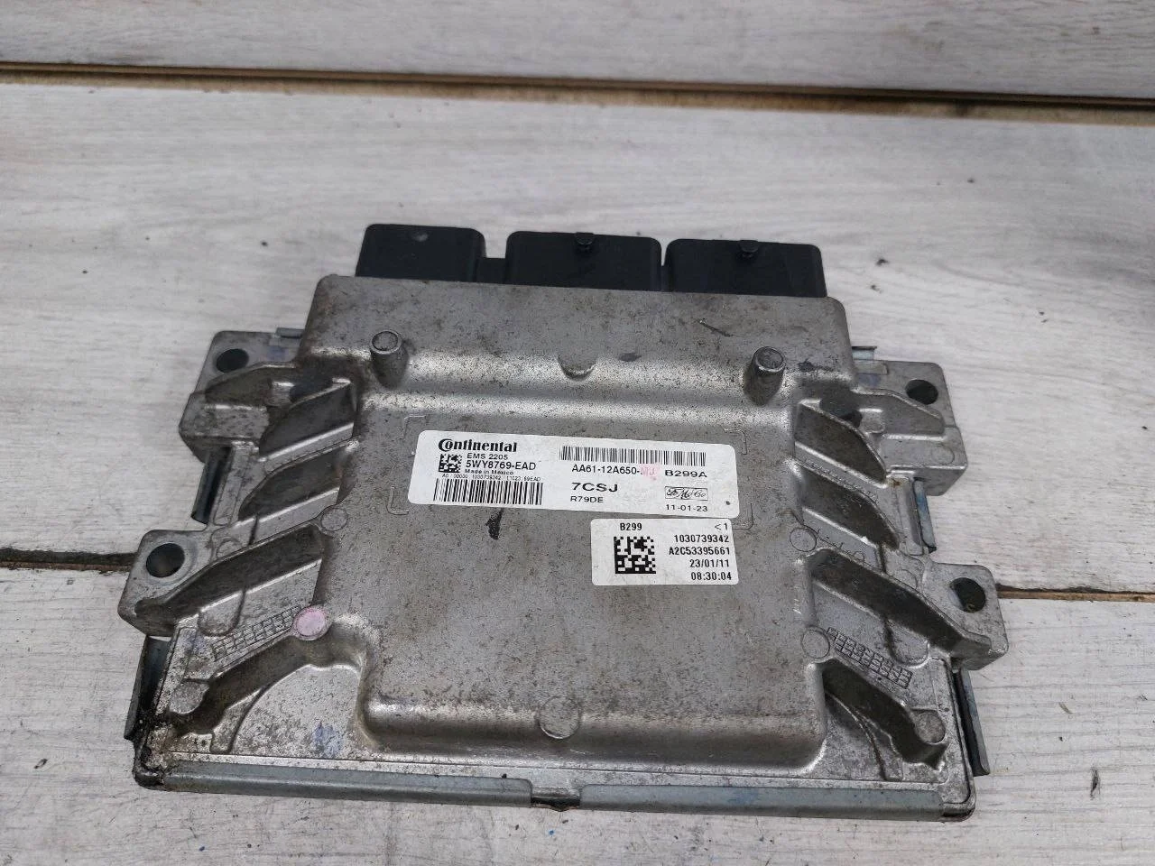 блок управления двигателем Ford Fiesta 6