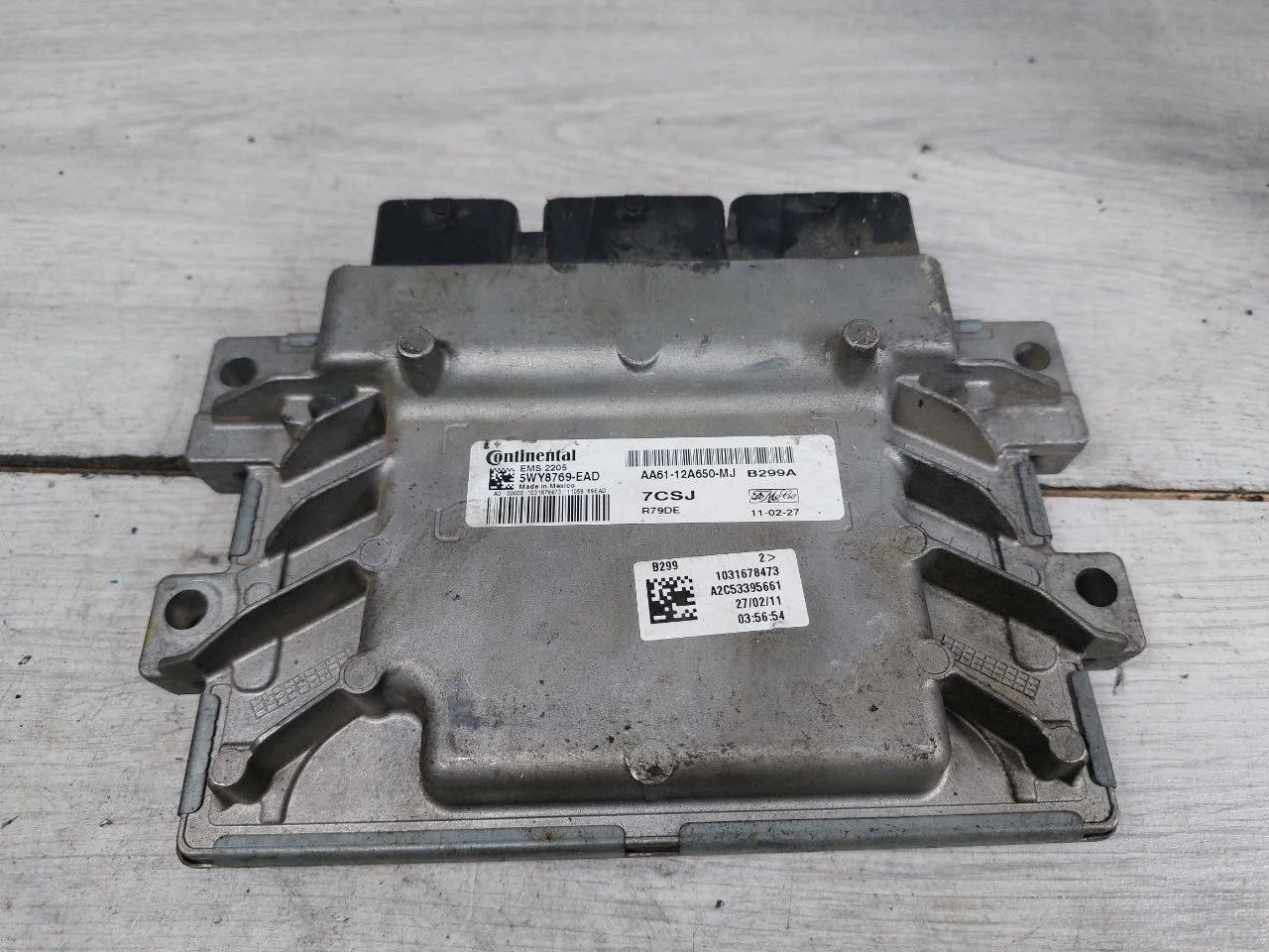 блок управления двигателем Ford Fiesta 6