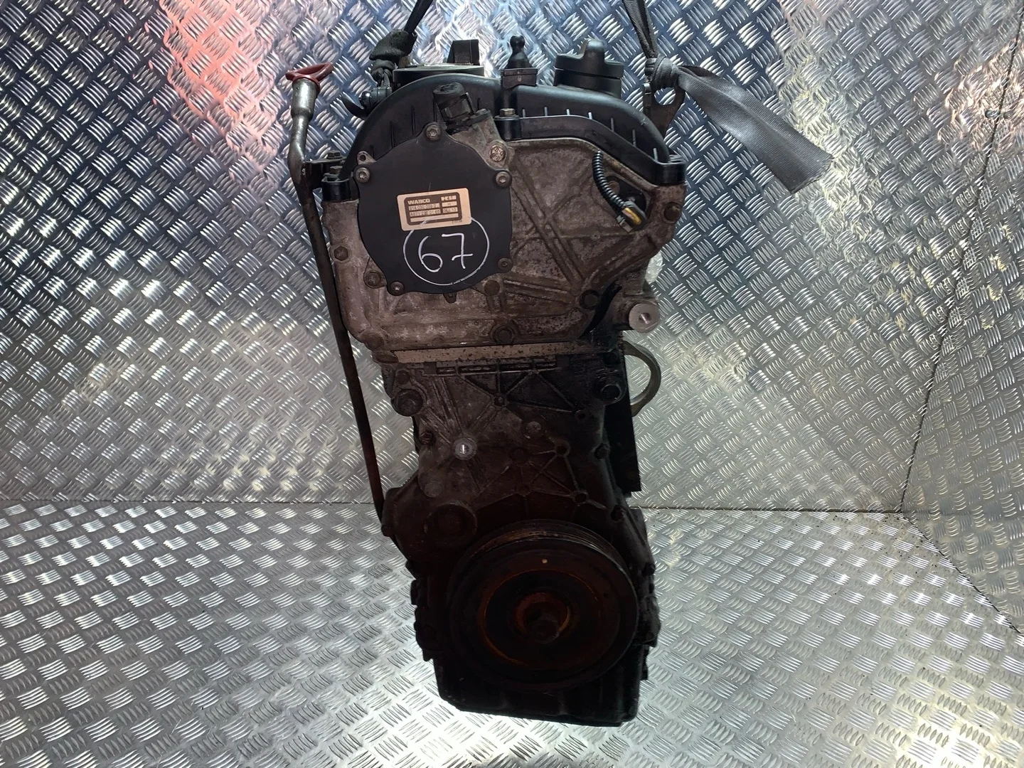 двигатель SsangYong Actyon Sports рест.