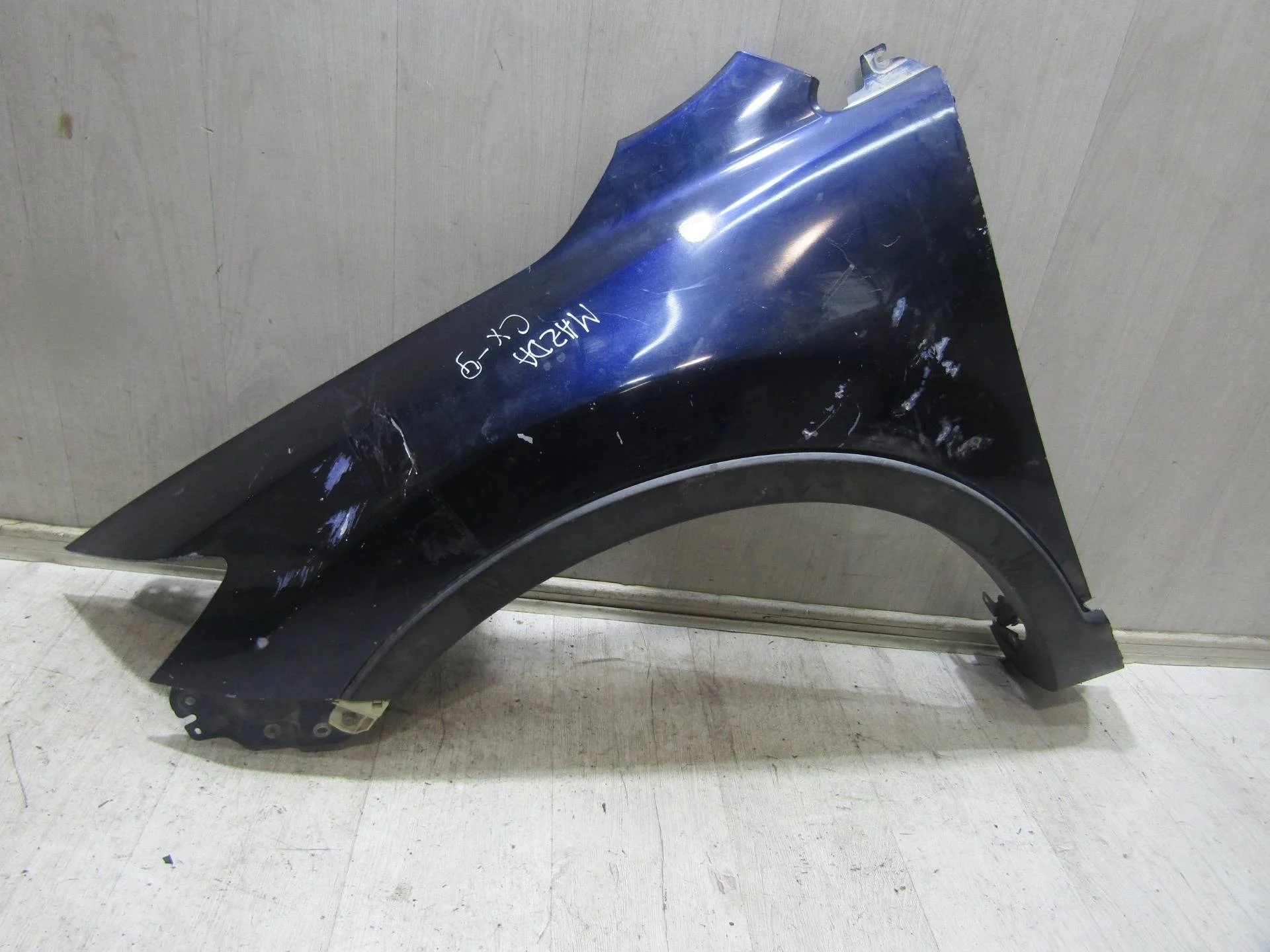 крыло переднее левое Mazda CX-9 TB  Синий