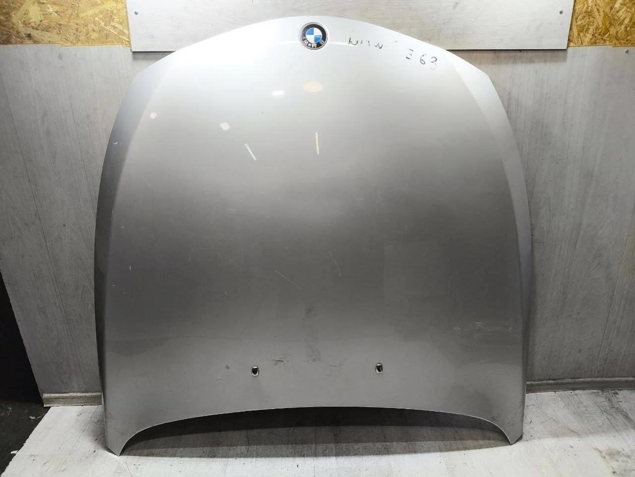 капот BMW 6 E63/E64   Серебро