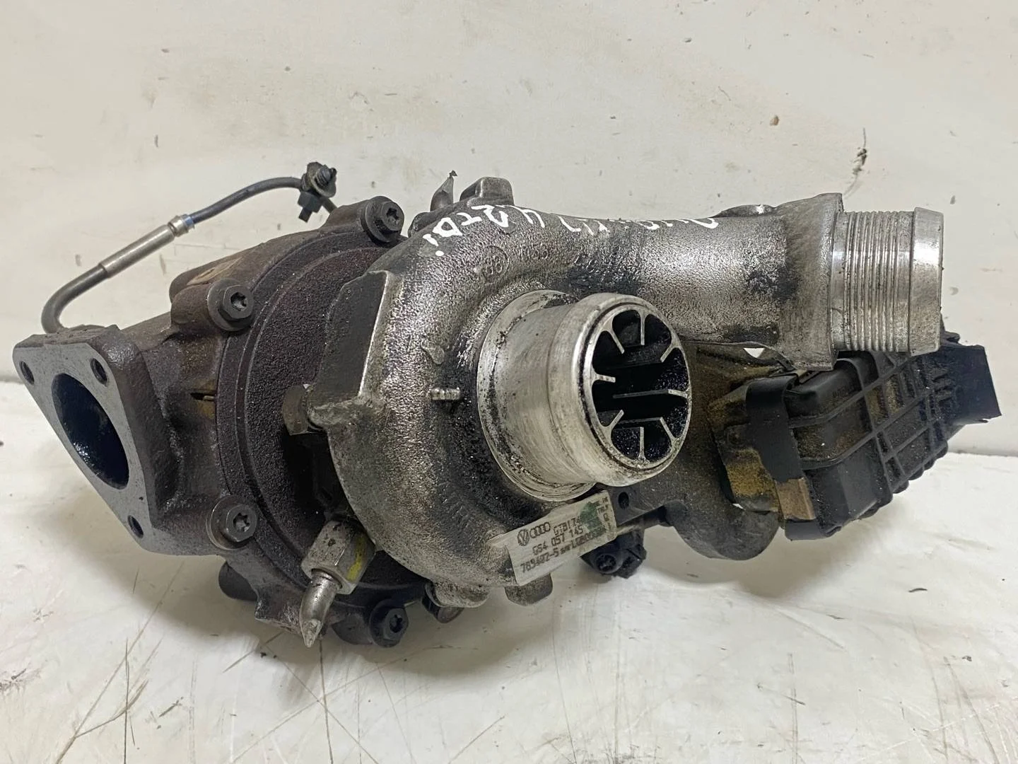 турбина правая Audi Q7 4L