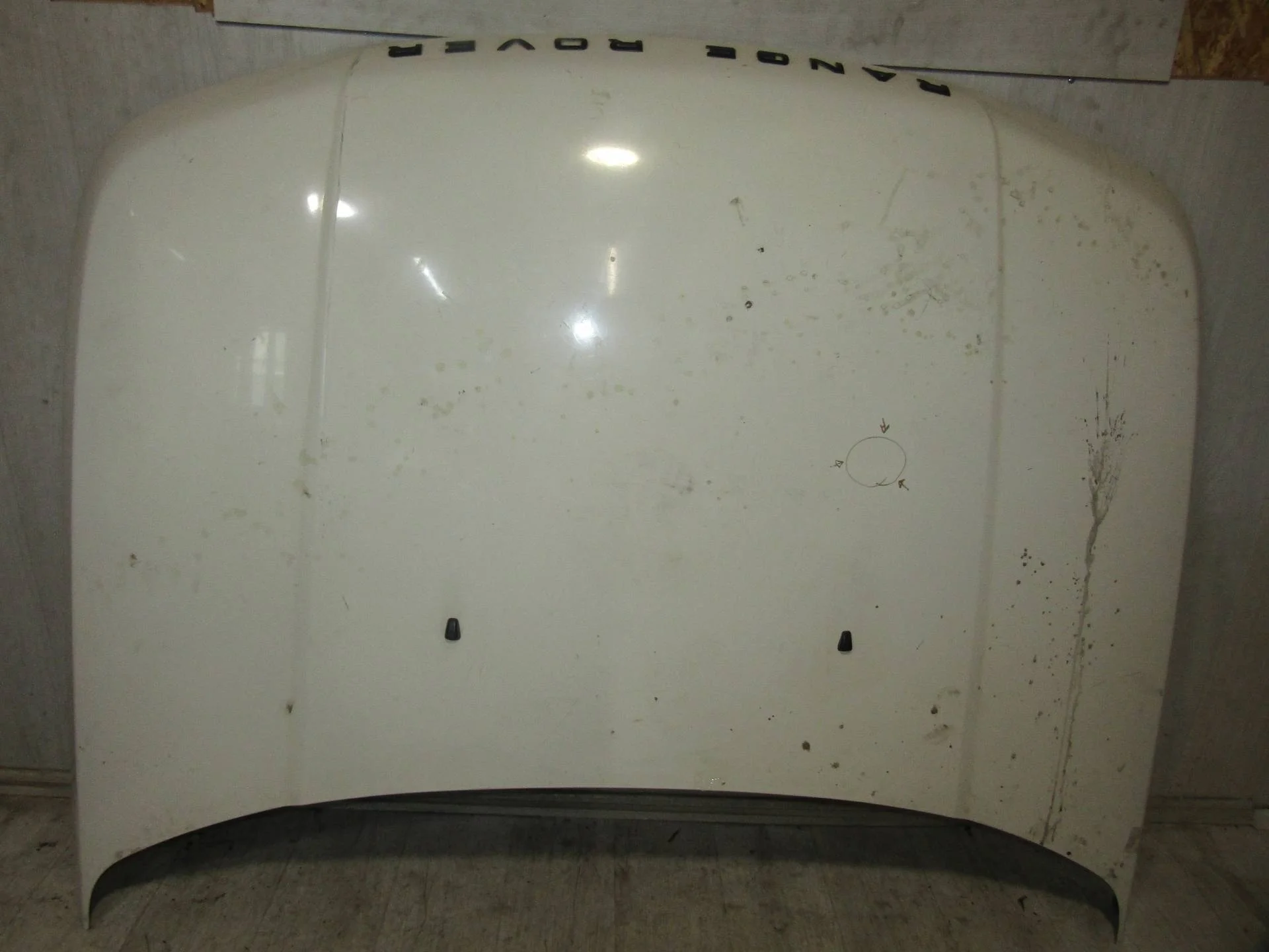 капот Land Rover Range Rover Sport L320  белый