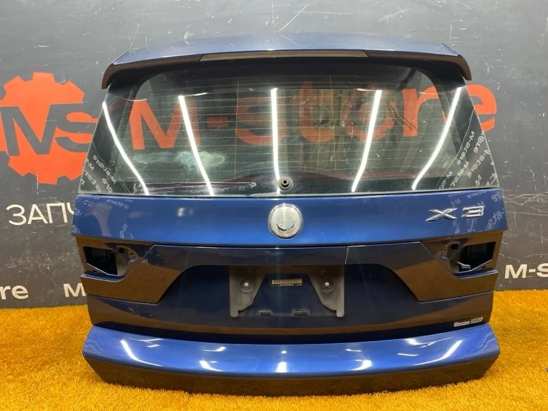 Крышка (дверь) багажника BMW X3 2005 41003452197 E83 M54B25 (256S5)