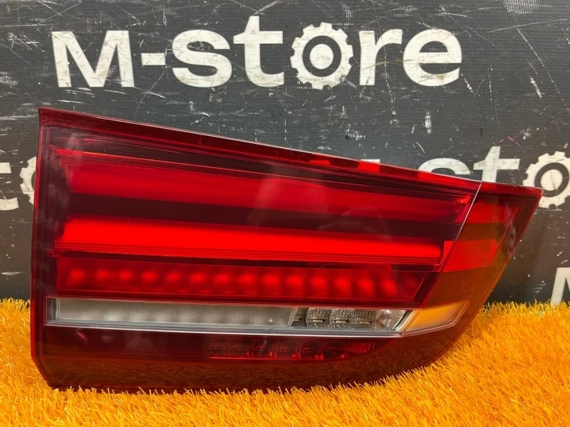 Фонарь крышки багажника Bmw X5 2013 7301271 F15 N57D30A, левый