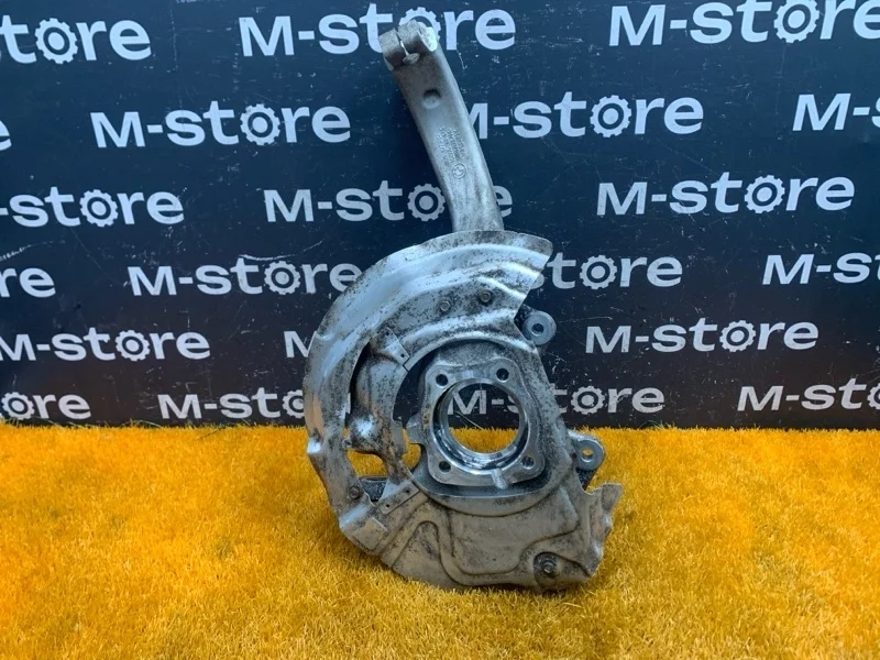 Кулак поворотный Bmw X5 2010 31216773783 E70 N55B30A, передний левый