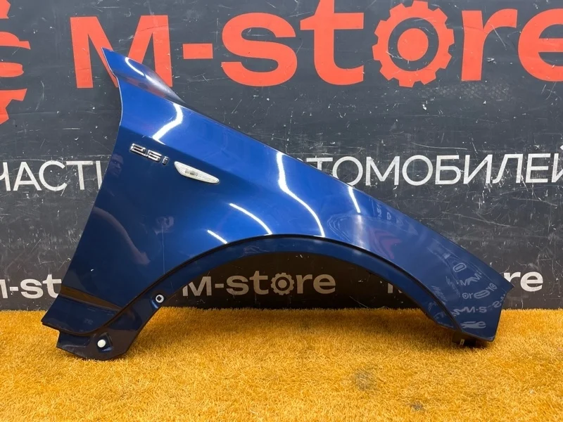 Крыло BMW X3 2005 41353405922 E83 M54B25 (256S5), переднее правое